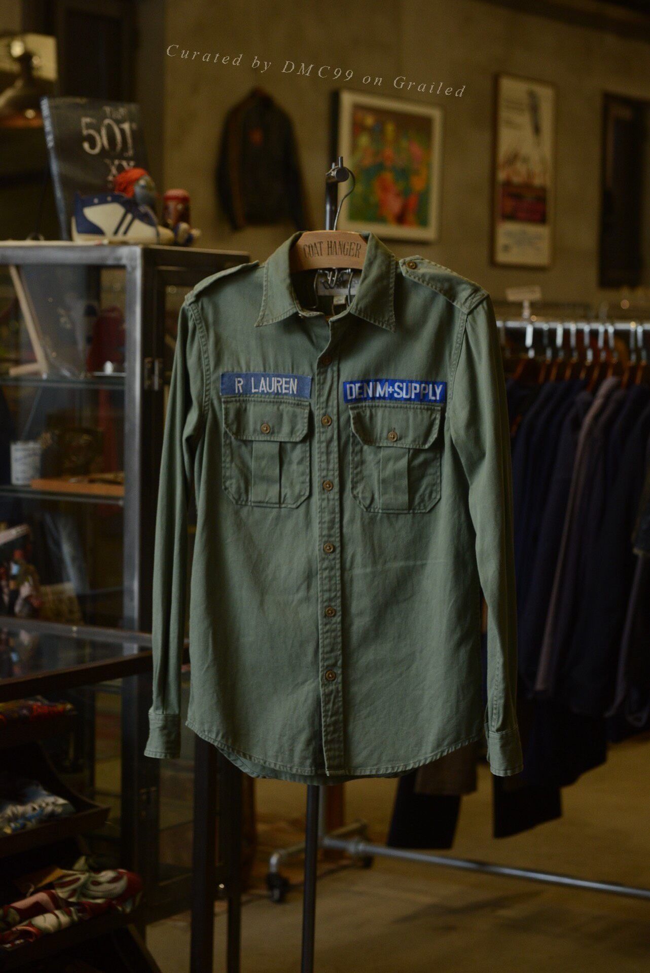 Denim & Supply Ralph Lauren Ralph Lauren Denim Supply OG-107 Patch Shirt Size US XS / EU 42 / 0 - 1 Thumbnail