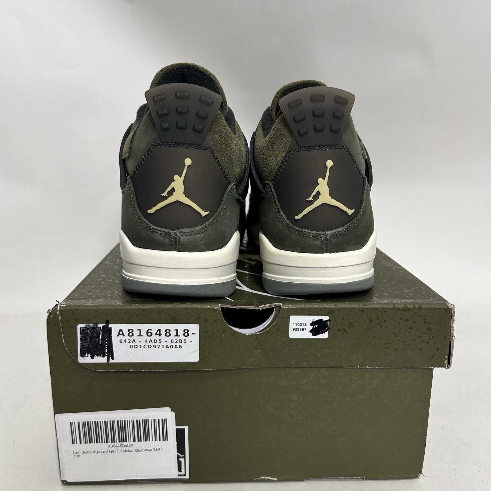 Jordan Brand Nike Air Jordan 4 Retro SE Craft “Olive” FB9927-200 Size US 9.5 / EU 42-43 - 4 Thumbnail