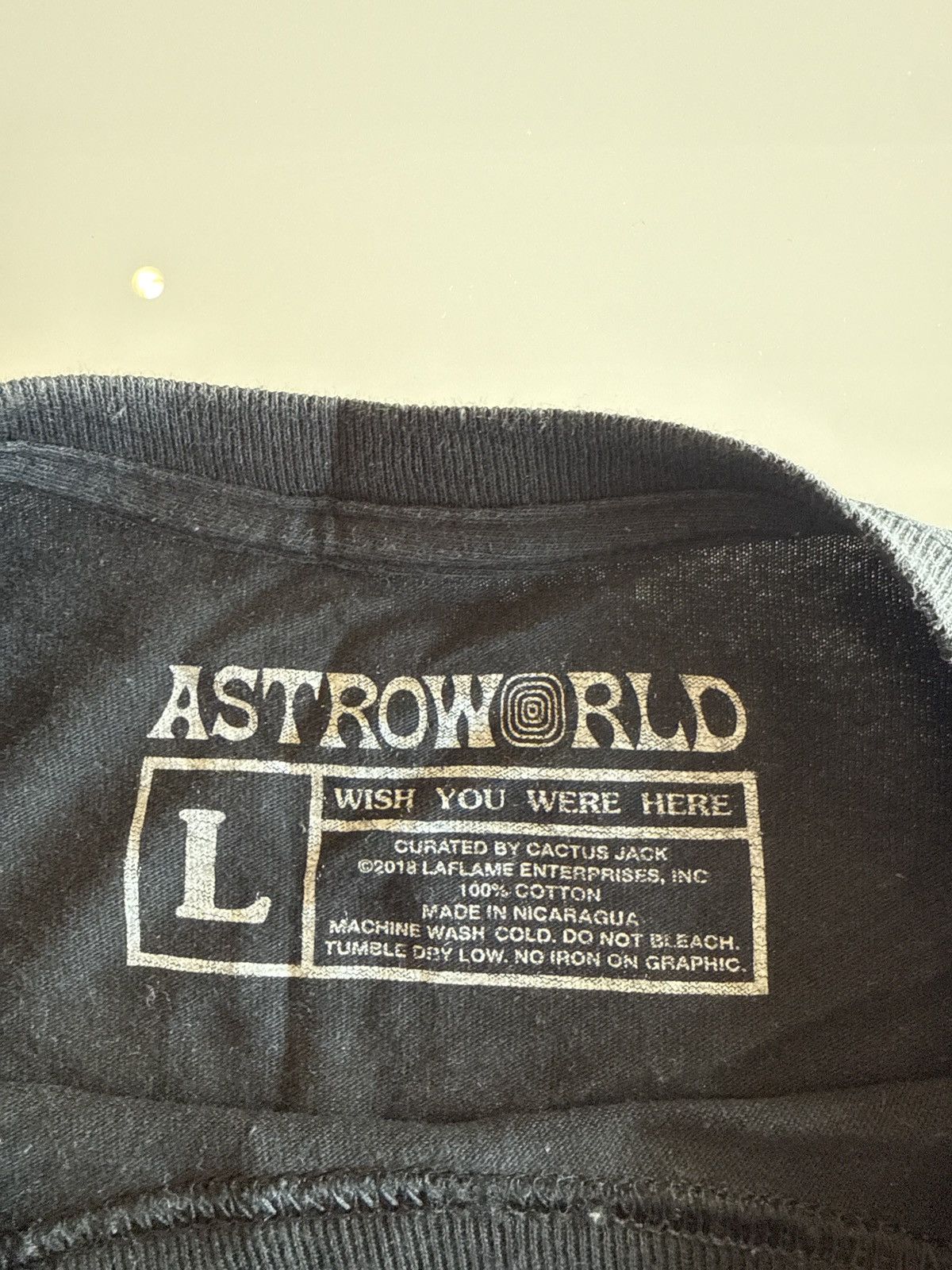 Travis Scott Travis Scott Astro World Tour Size US L / EU 52-54 / 3 - 3 Thumbnail