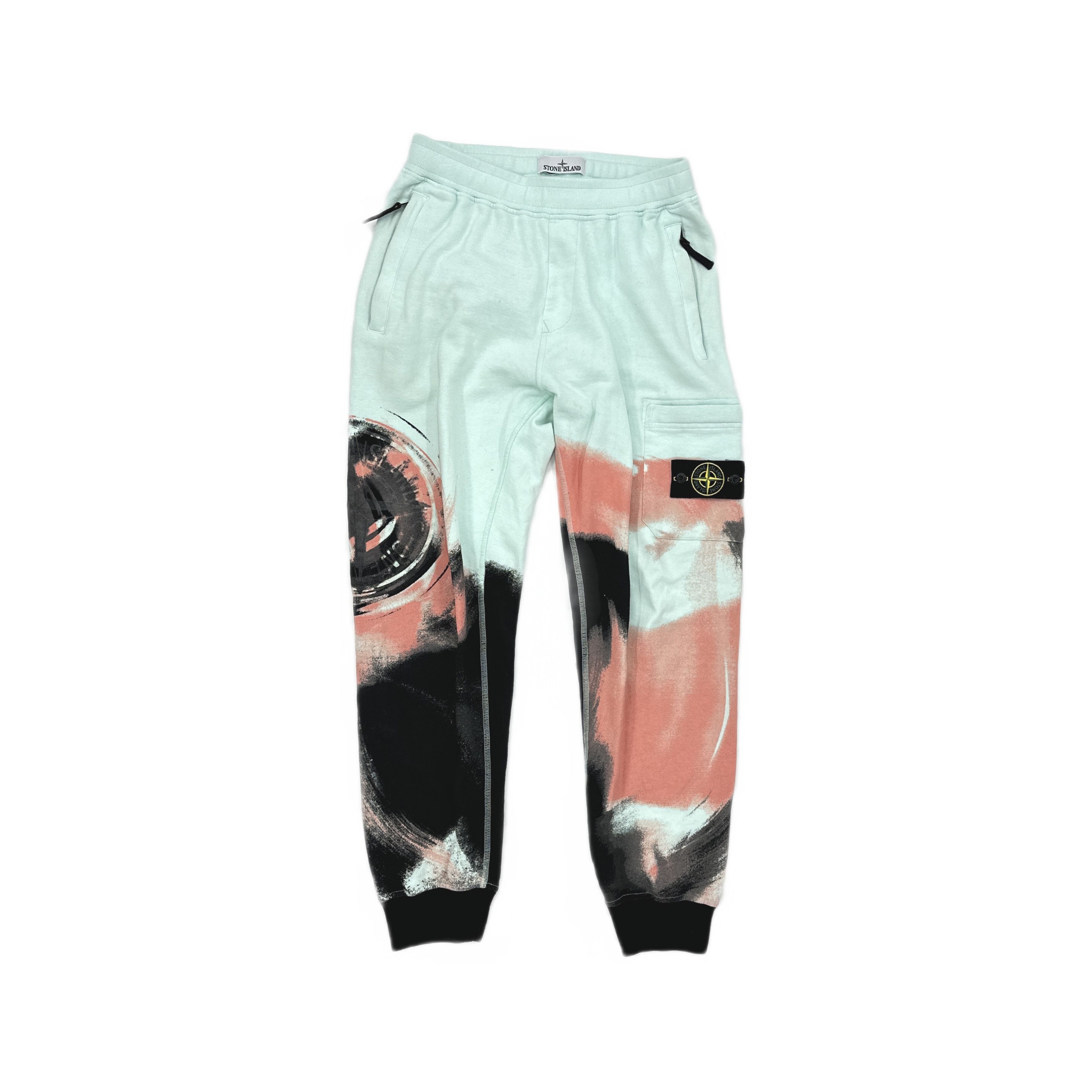 Stone Island Stone Island Graphic Print Sweatpants Size S Size US 30 / EU 46 - 1 Thumbnail