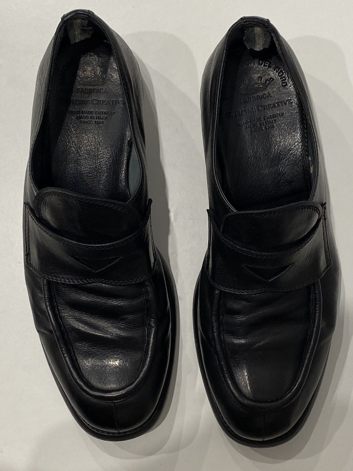 Officine Creative Officine Creative Chronicle 026 Black Leather Penny Loafers Size US 11 / EU 44 - 8 Thumbnail