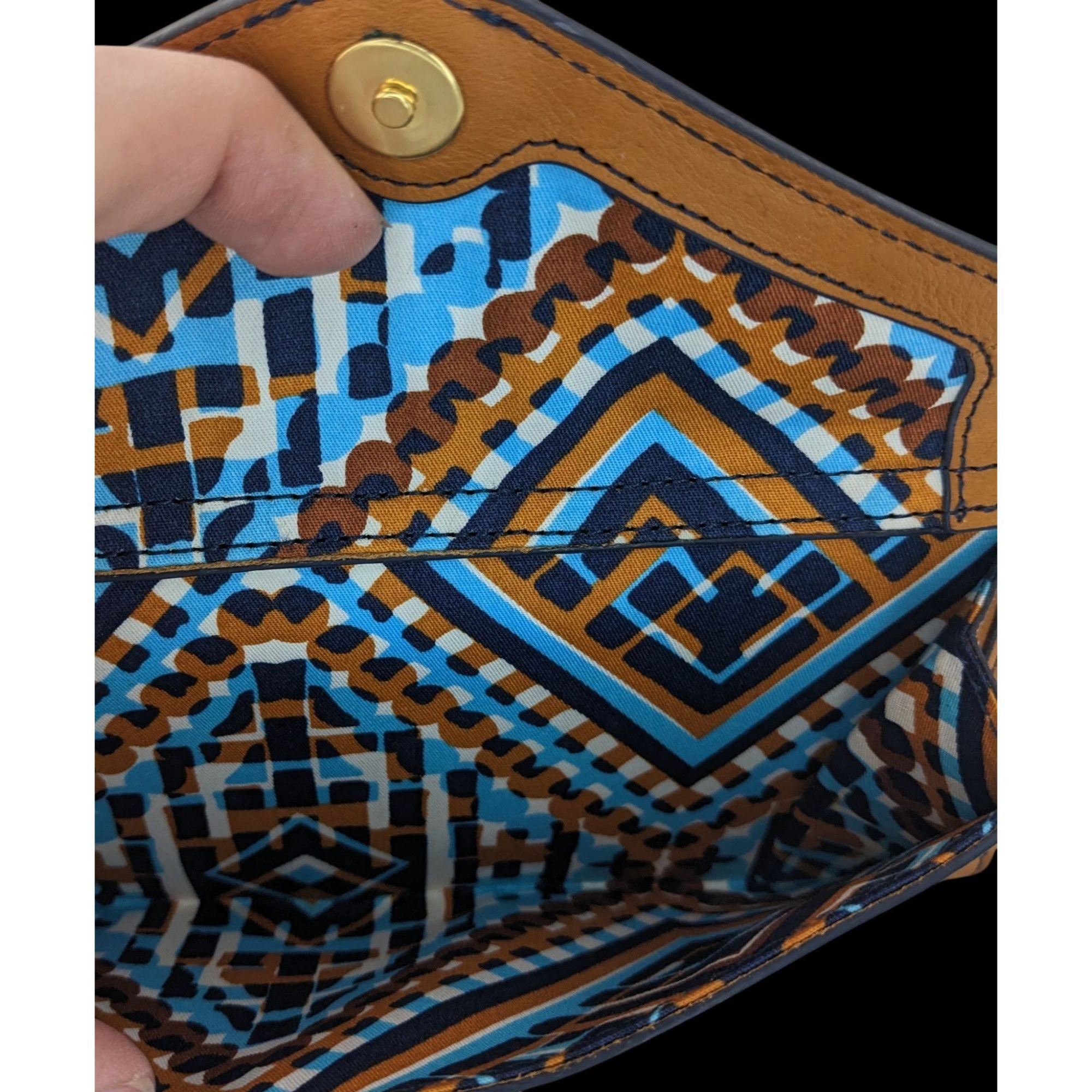 Vera Bradley Vera Bradley Genuine Leather Wristlet Wallet With Patterned Size ONE SIZE - 4 Thumbnail