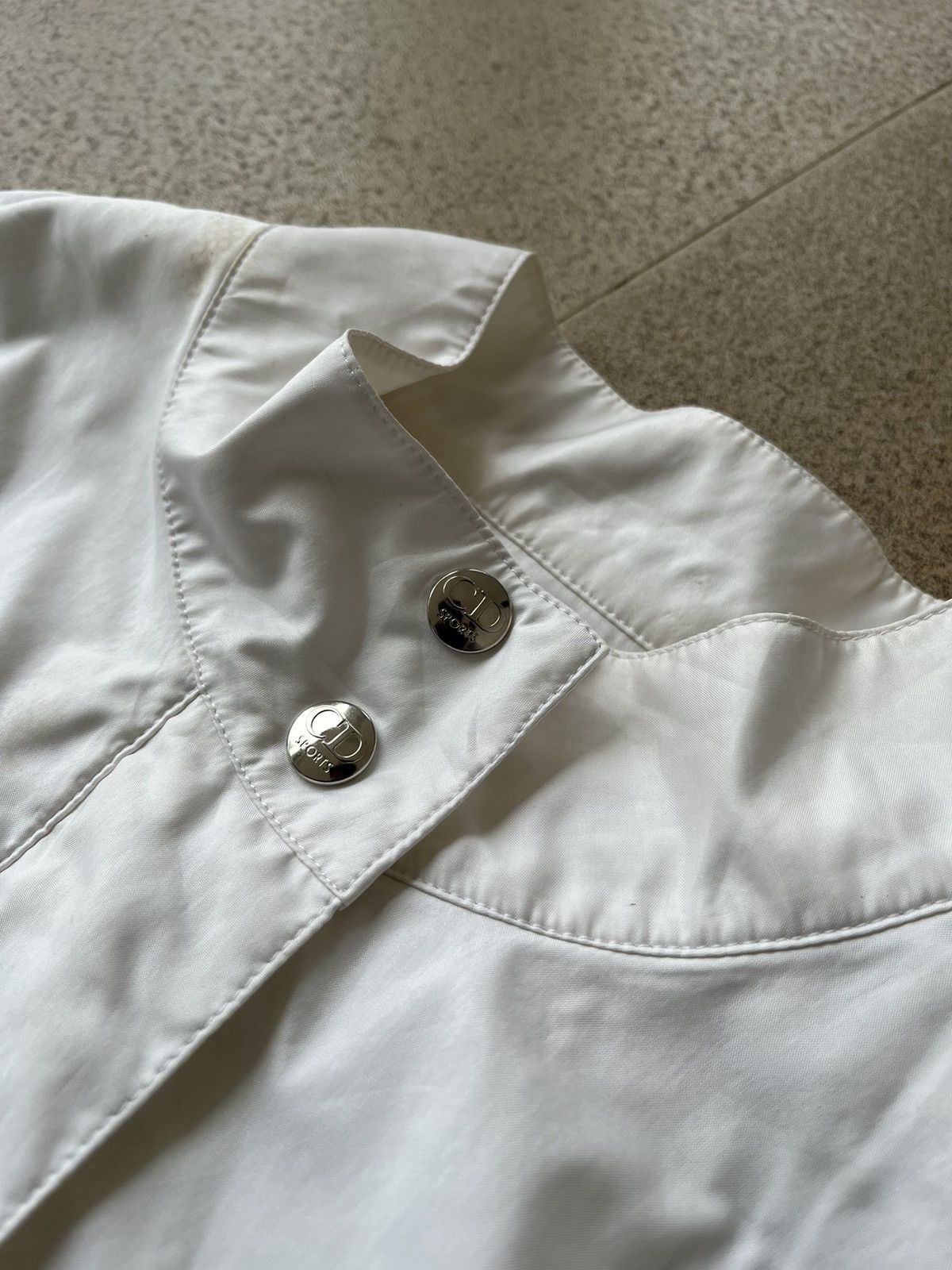 Christian Dior Monsieur × Vintage Christian Dior Sports Long Coat Light Jacket Big Logo Size US L / EU 52-54 / 3 - 7 Thumbnail