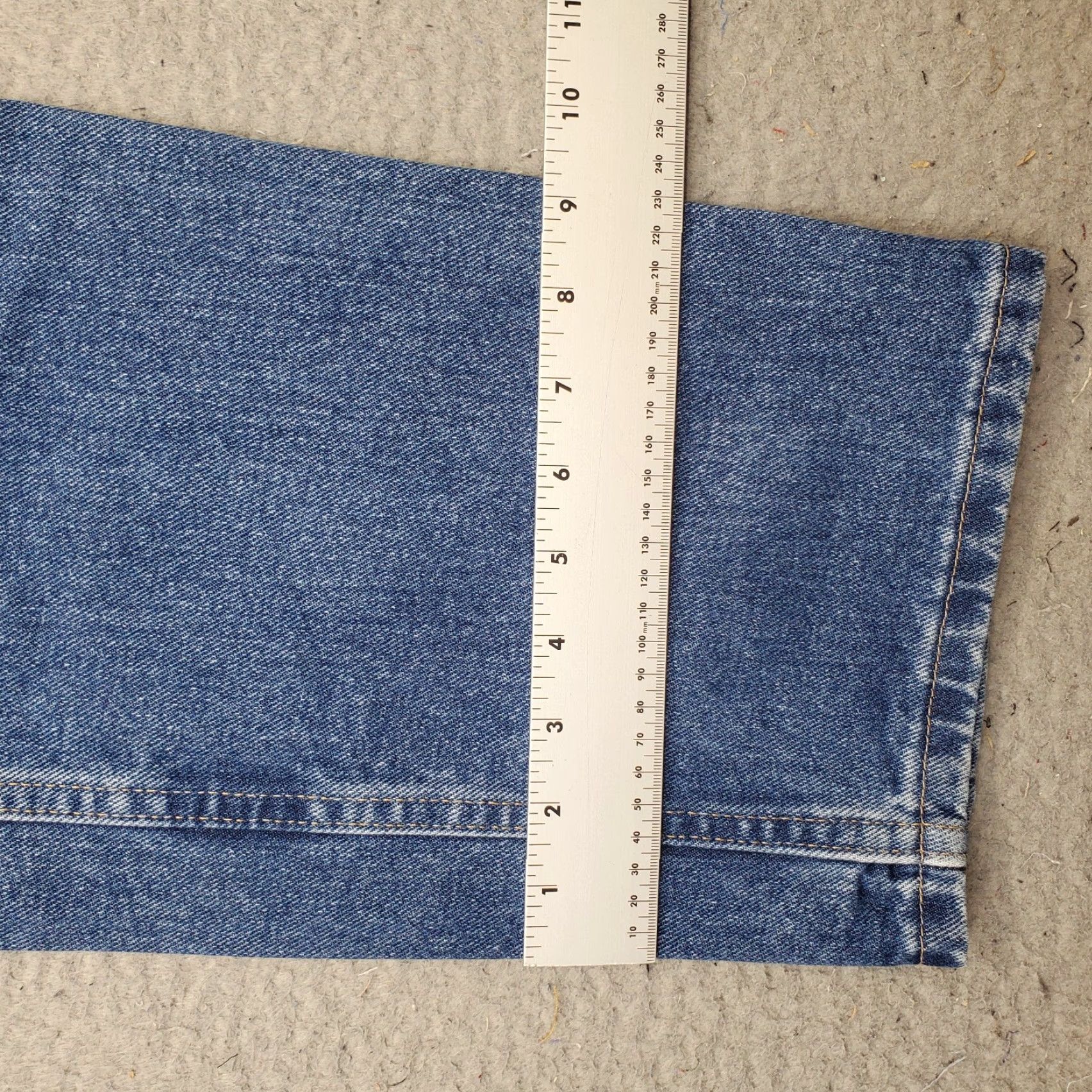 Wrangler Wrangler Mens Jeans 36 Blue Denim Rugged Wear Work Straight Relaxed Fit 1035001AL Regular Size 36 Blue Denim Mens Jeans Size US 36 / EU 52 - 6 Thumbnail