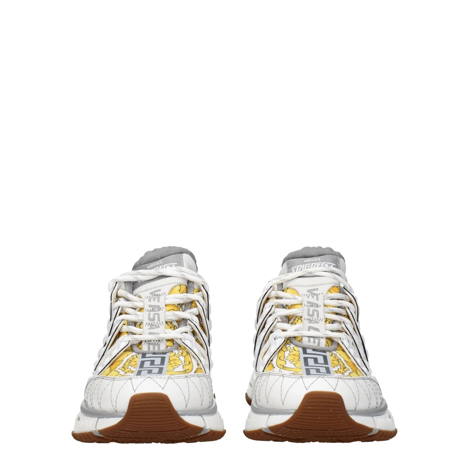 Versace ob1o1e0125 Fabric Low-Top Sneakers in Multicolor Size US 6 / IT 36 - 3 Thumbnail