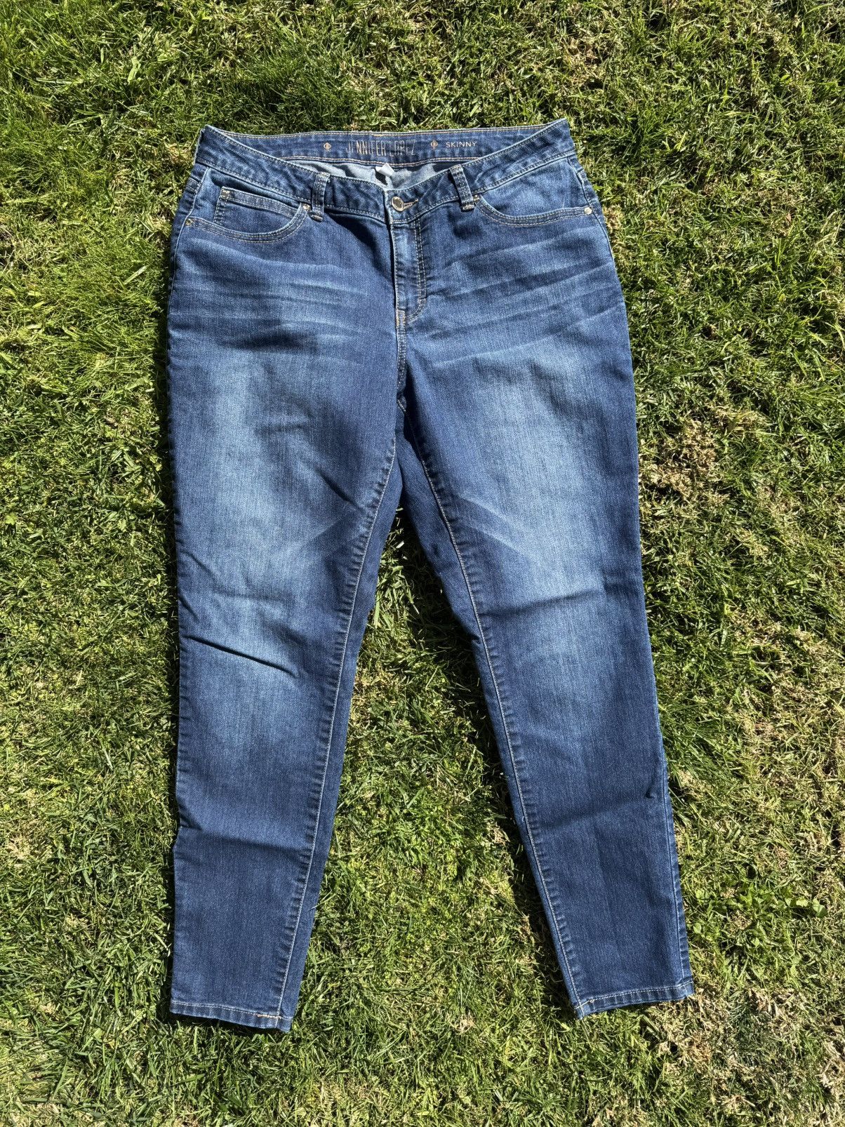 Jennifer Lopez Jennifer Lopez Skinny Jeans Size 34" / US 12 / IT 48 - 1 Thumbnail