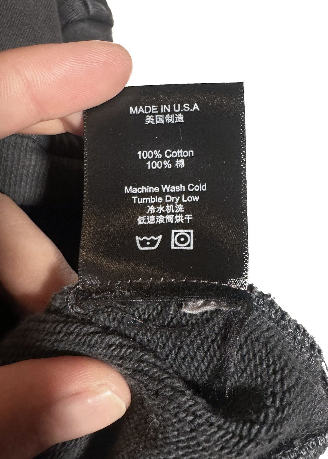 Rhude Rhude Grey Quarter Zip Logo Los Angeles Lakers Sweatshirt Size US M / EU 48-50 / 2 - 10 Thumbnail