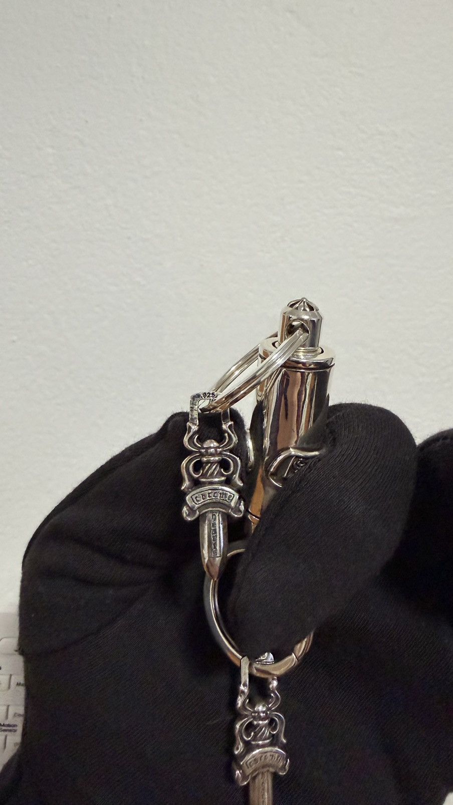 Chrome Hearts Chrome Hearts Valet Keychain Double Dagger Size ONE SIZE - 10 Thumbnail