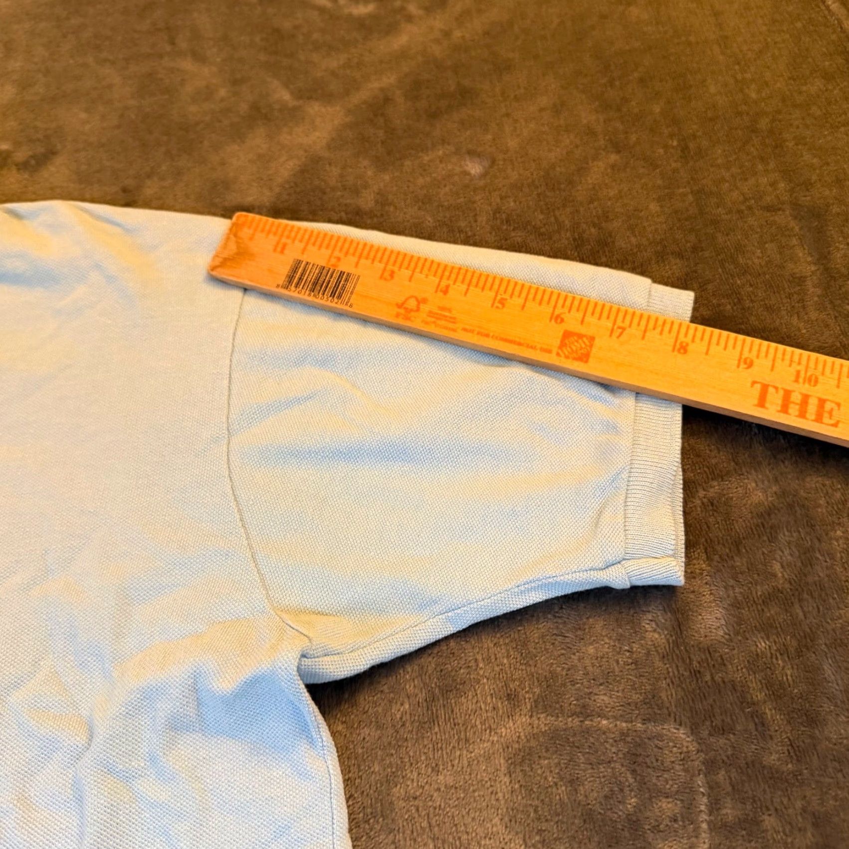 Polo Ralph Lauren Polo Ralph Lauren Light Blue Classic Fit Short Sleeve Polo Shirt Mens Medium Size US M / EU 48-50 / 2 - 6 Thumbnail