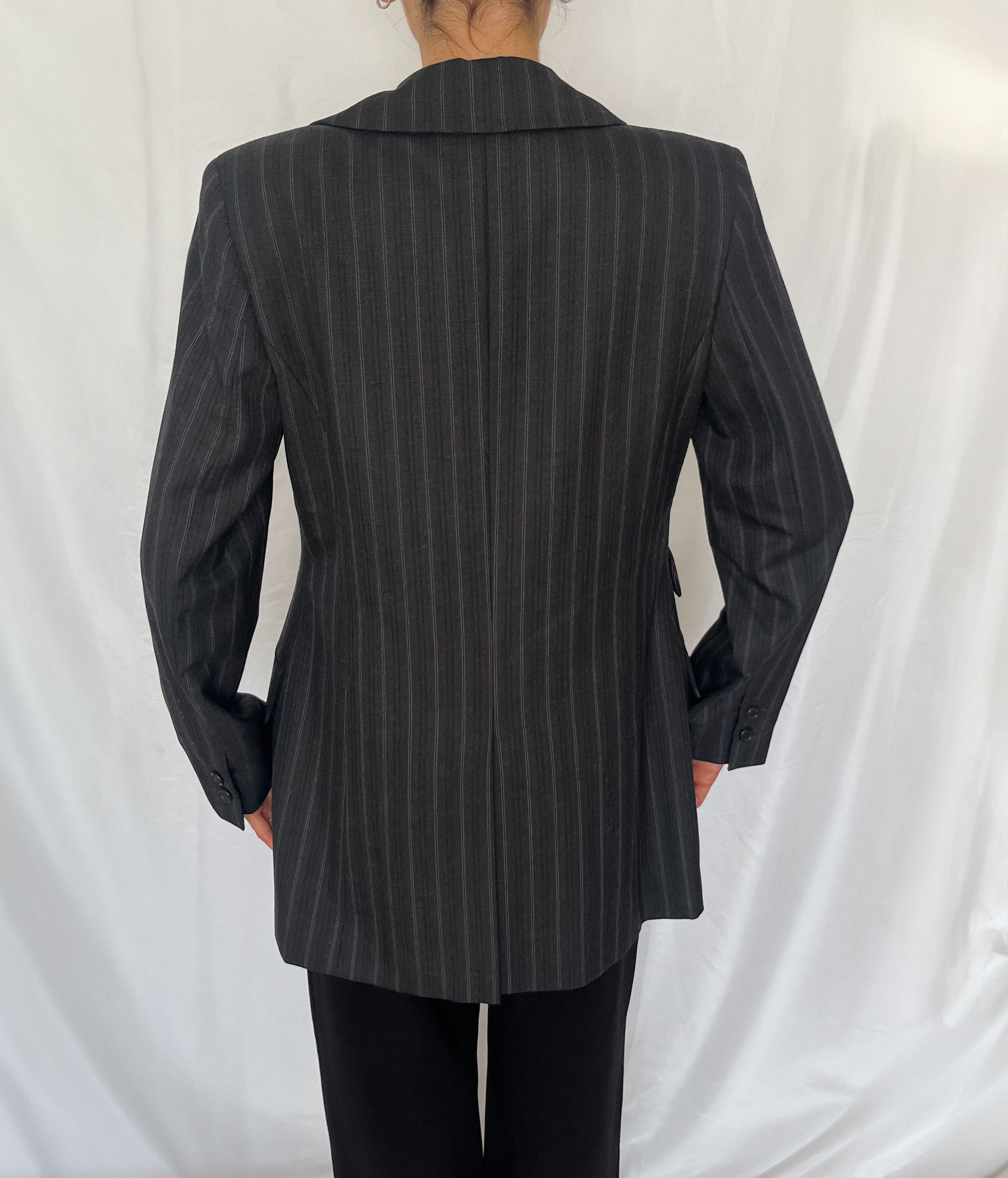 Marc Jacobs Marc Jacobs Pinstripe Suit Jacket Size S / US 4 / IT 40 - 3 Thumbnail