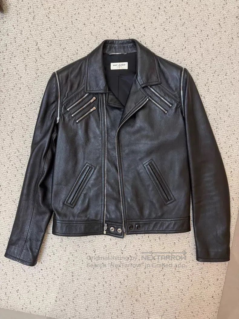 Hedi Slimane × Saint Laurent Paris 15FW 5 Zips Detachable Sleeve
