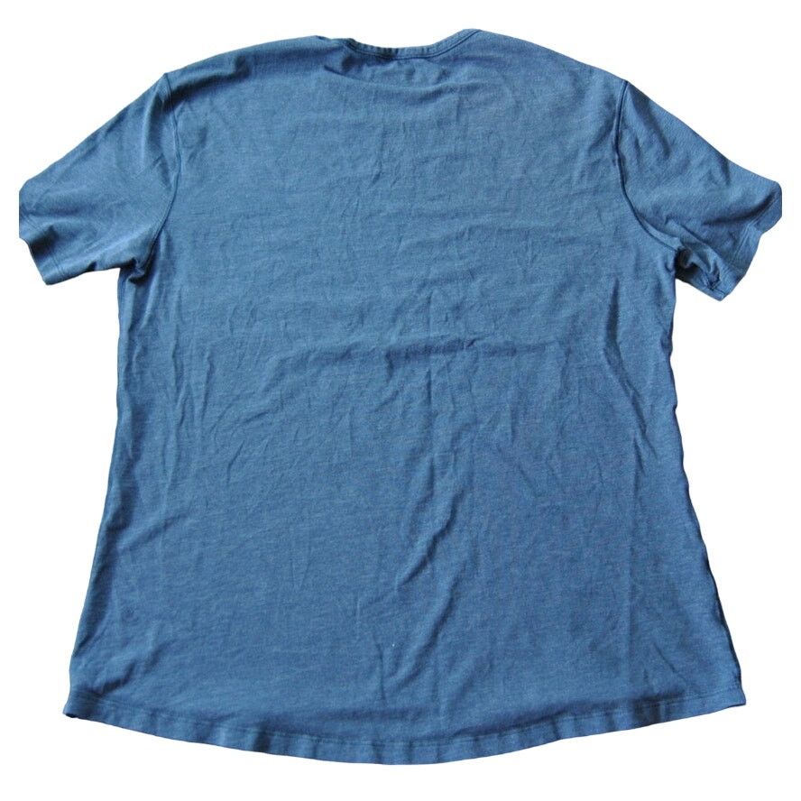 Lululemon Lululemon Medium Fit Blue Short Sleeve Everyday Shirt Size US M / EU 48-50 / 2 - 2 Thumbnail