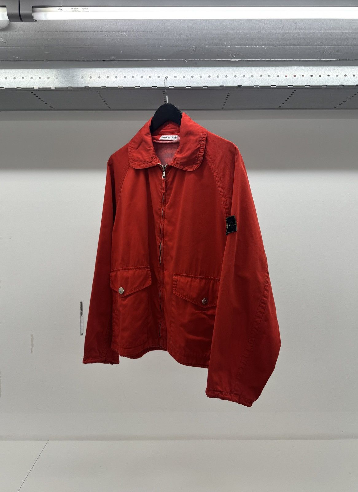 Stone Island Stone Island 90s Raso Gommato blouson Size US L / EU 52-54 / 3 - 5 Thumbnail