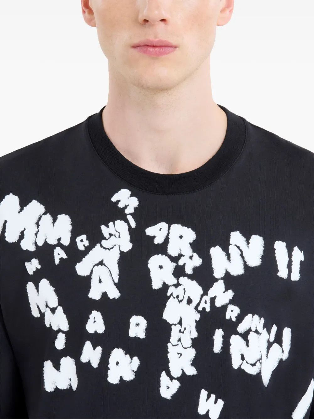 Marni o1w1db10526 T-Shirts in Black Size US L / EU 52-54 / 3 - 1 Thumbnail