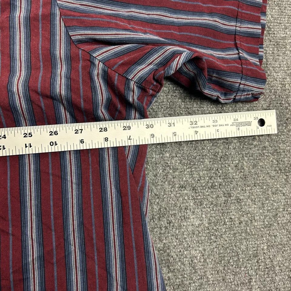 Vintage VTG Plains Westernwear Shirt Mens 3X Striped Big Pearl Snap Size US XXL / EU 58 / 5 - 4 Thumbnail