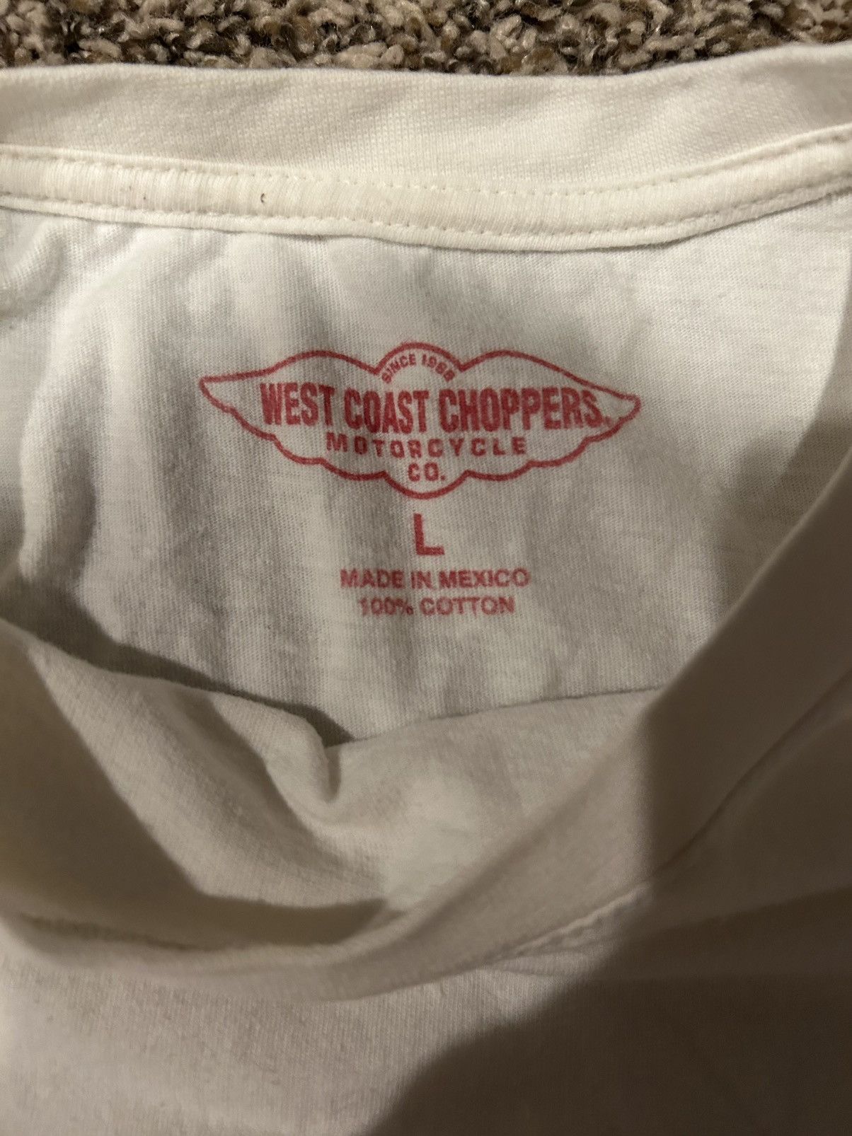 Other West Coast Choppers vintage oversized T shirt Size US L / EU 52-54 / 3 - 5 Thumbnail