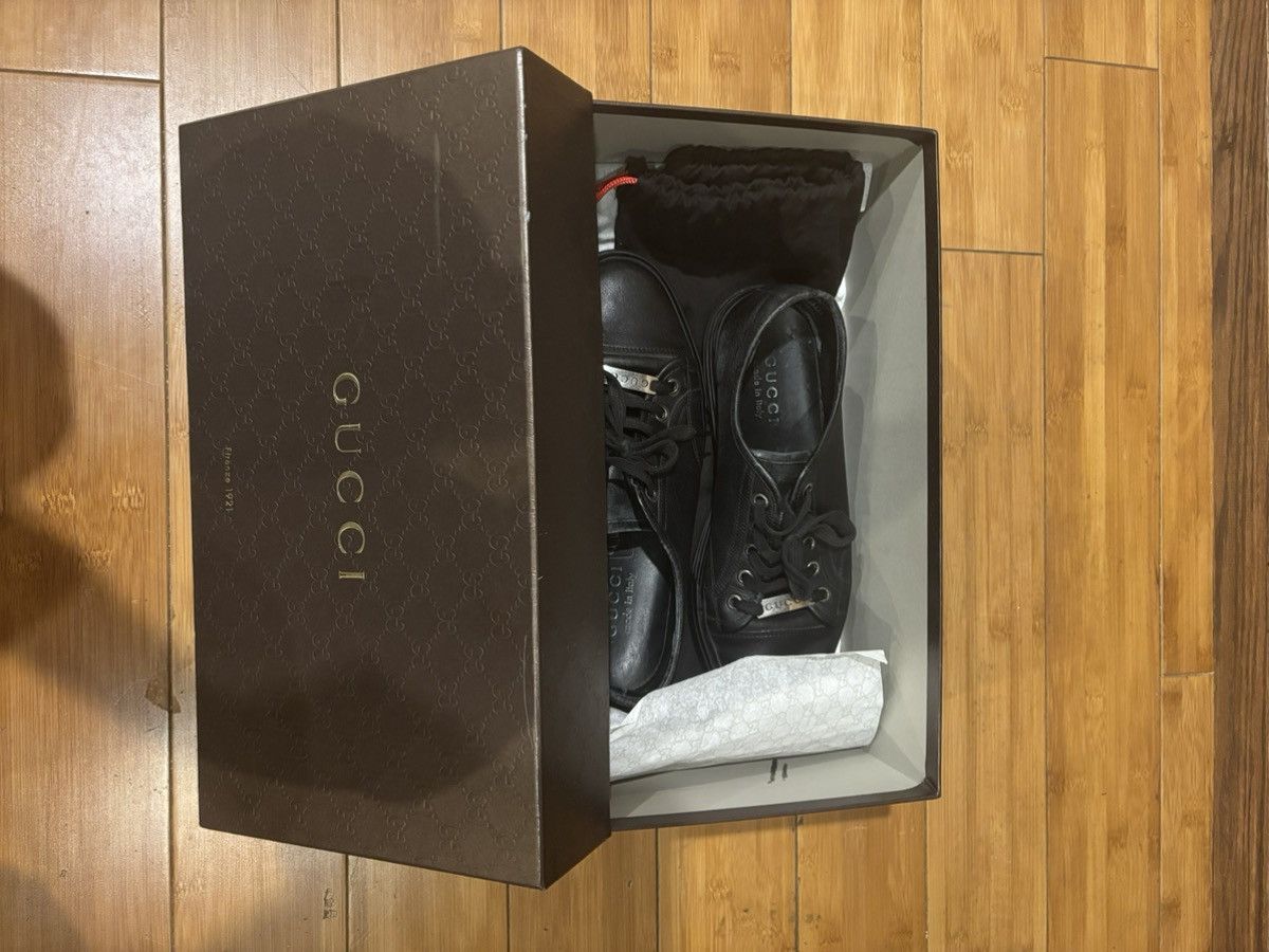 Gucci Gucci leather sneakers.of-918 Size US 6 / EU 39 - 10 Thumbnail