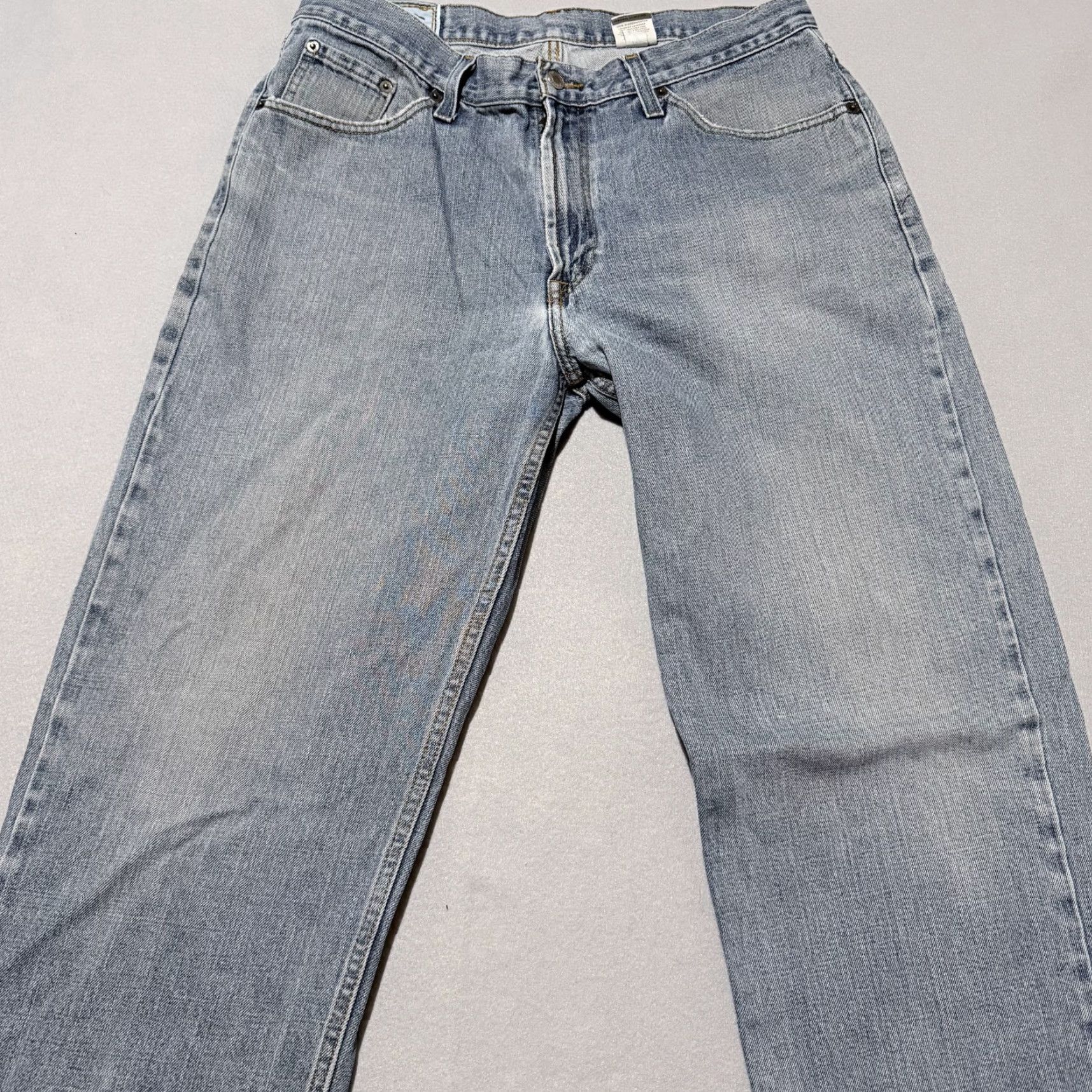 Stetson John B.Stetson Jeans Men Blue Denim Mid-Rise Straight Leg 5-Pocket Design 35X36 Pants Cowboy Western - Mens Size US 35 - 2 Thumbnail
