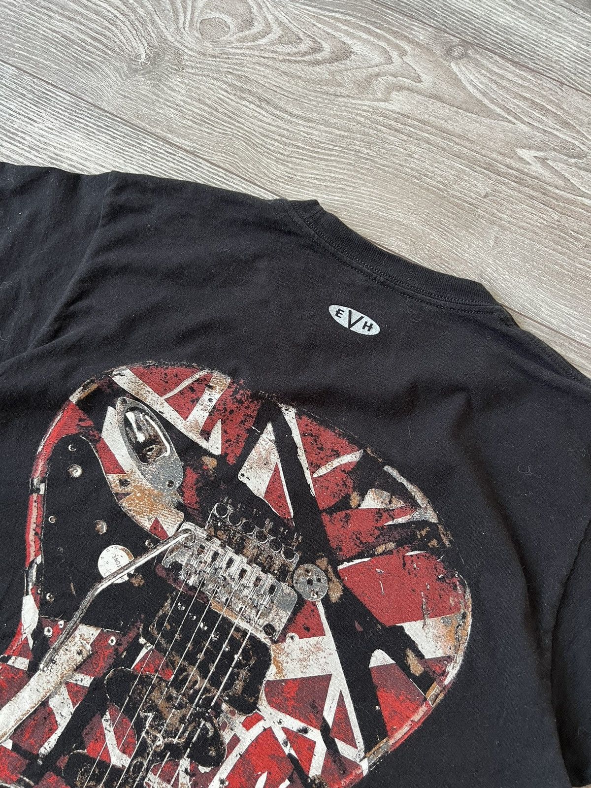 Band Tees × Vintage ‼️EVH Edward Wan Halen Eruption Rock Band T-shirt‼️ Size US L / EU 52-54 / 3 - 16 Thumbnail