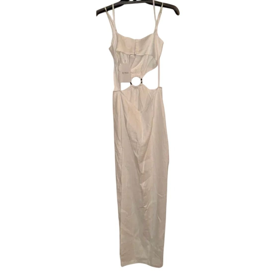 Other Revolve Rumer Small Linen Avalon Tortoise Ring Cutout Maxi W Size S / US 4 / IT 40 - 4 Thumbnail
