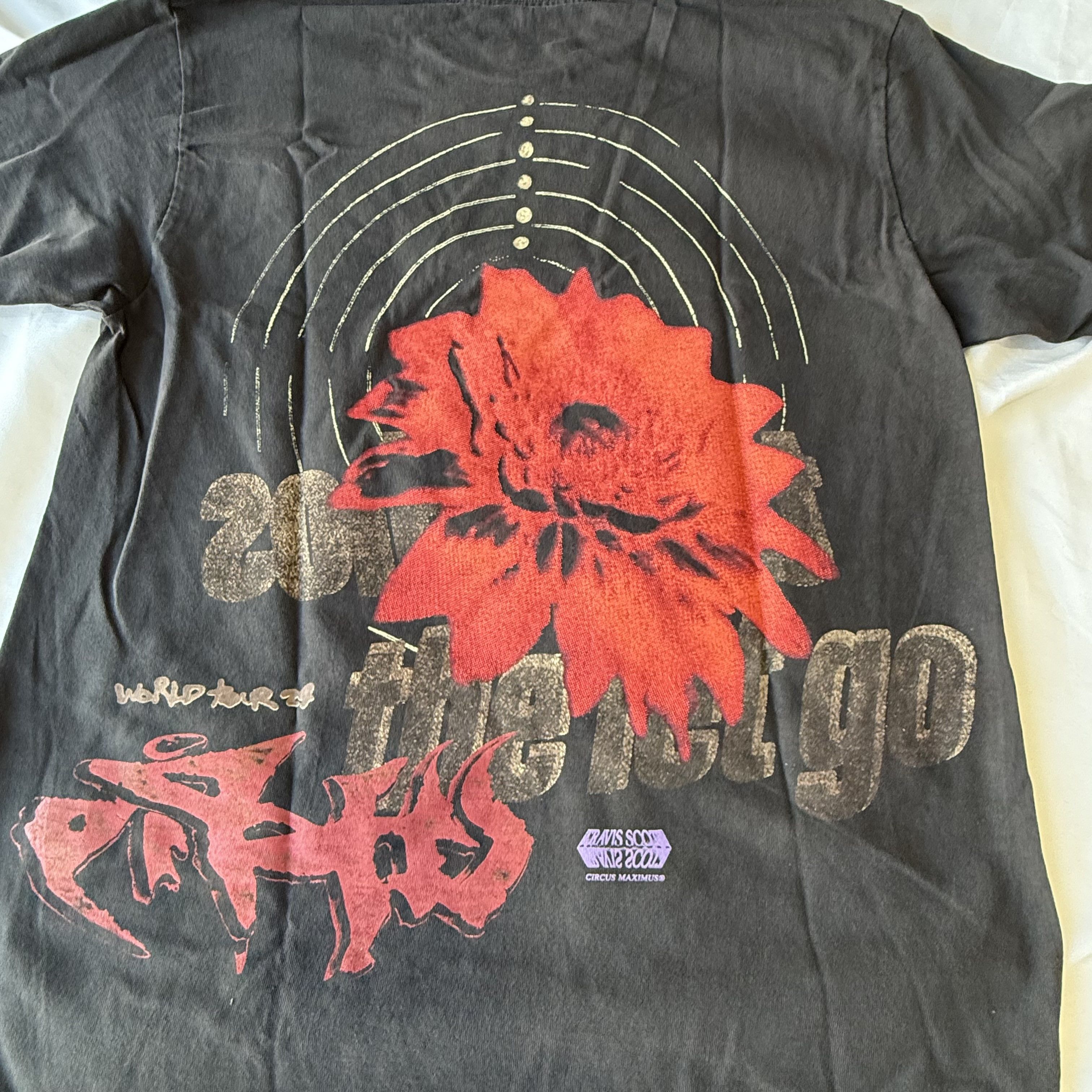 Travis Scott Travis Scott Utopia Echoes Circus Maximus Tour Tee Size US M / EU 48-50 / 2 - 2 Thumbnail