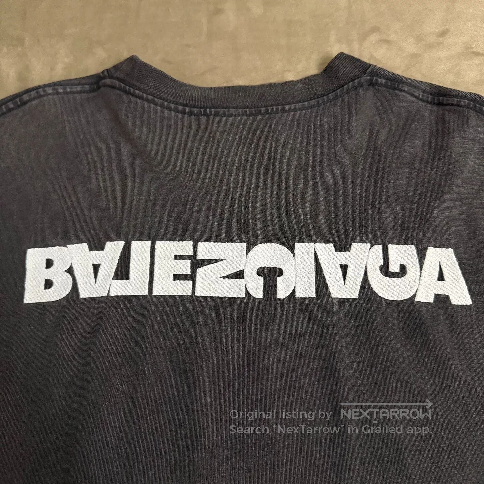 Balenciaga Balenciaga Reverse Embroidery Logo T. Size US XS / EU 42 / 0 - 4 Thumbnail