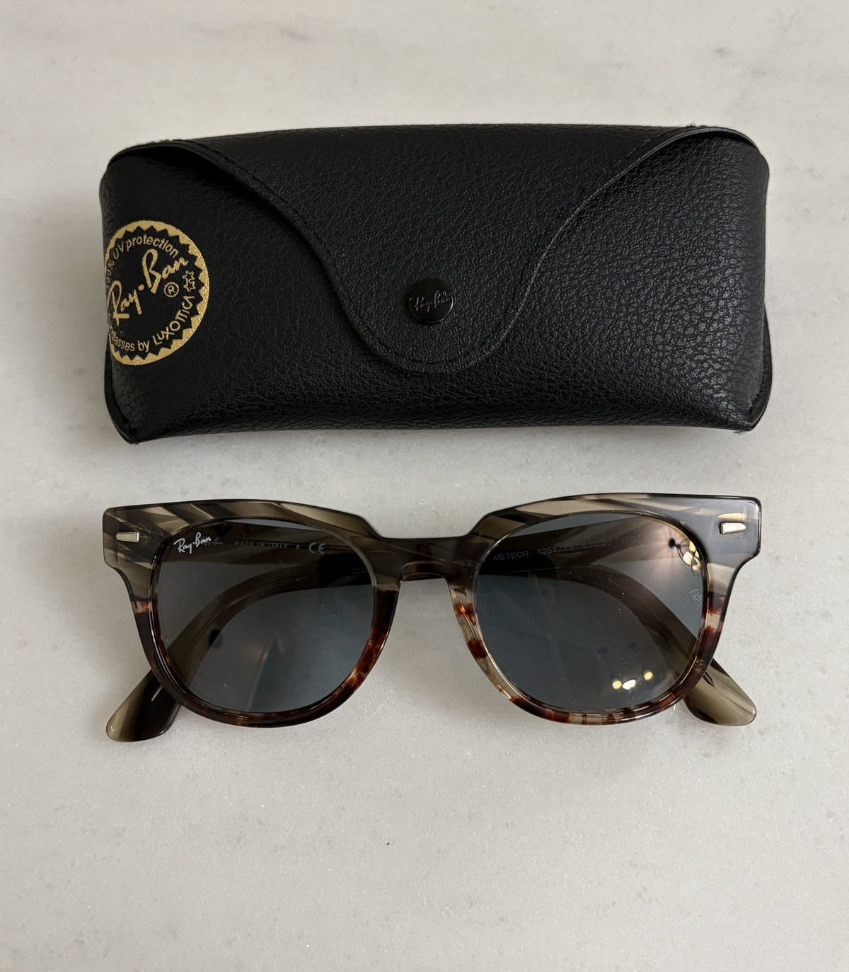 RayBan RayBan Meteor Classic Polarized Sunglasses RB2168 Size ONE SIZE - 9 Thumbnail