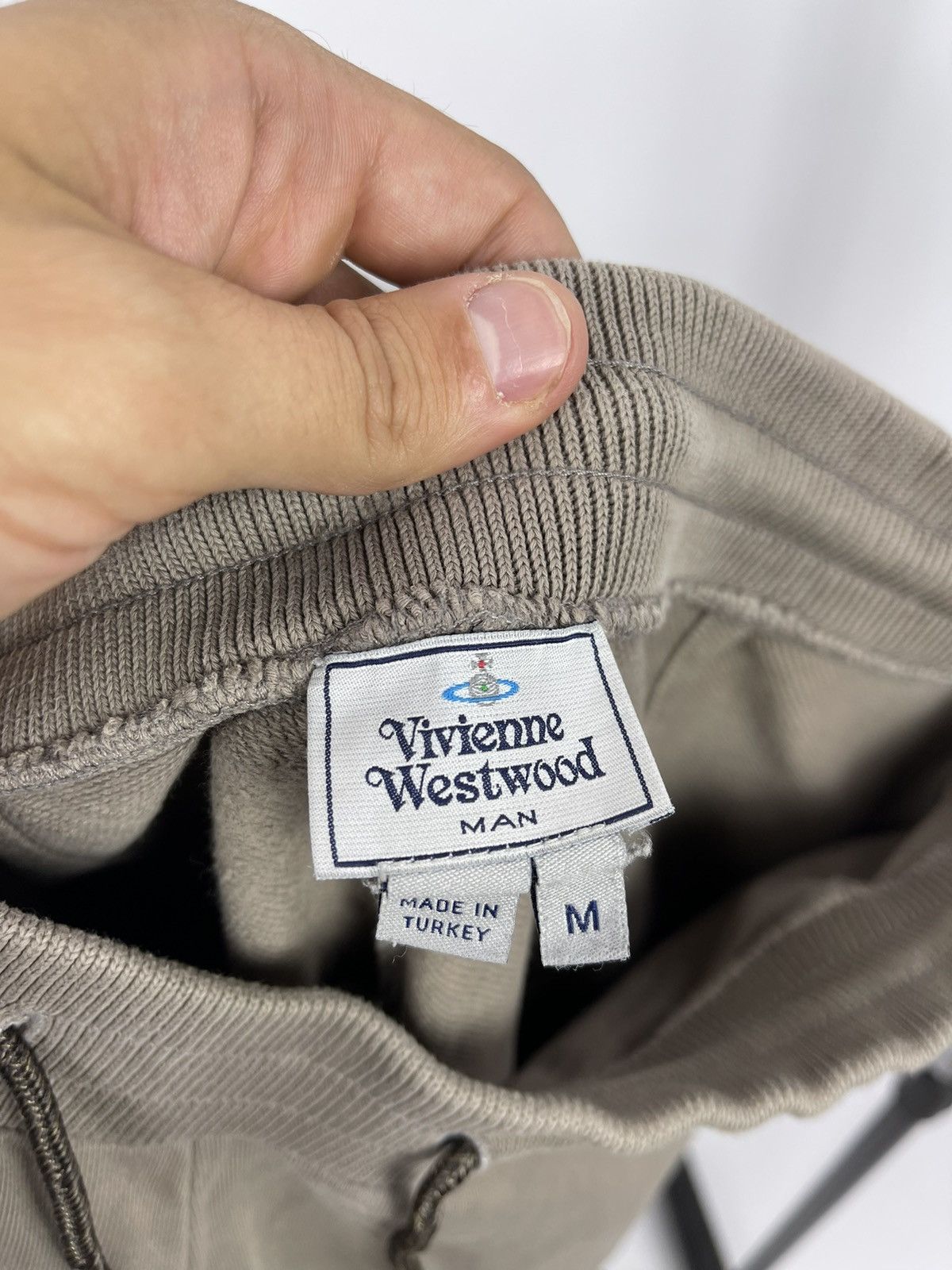 Vivienne Westwood Vivienne Westwood Track Pants Size M Beige Logo Men's Size US 32 / EU 48 - 7 Thumbnail