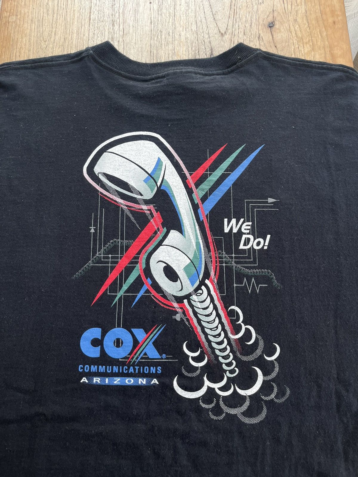 Vintage Vintage Got Phone? We Do COX.Digital Telephone company Size US XXL / EU 58 / 5 - 8 Thumbnail
