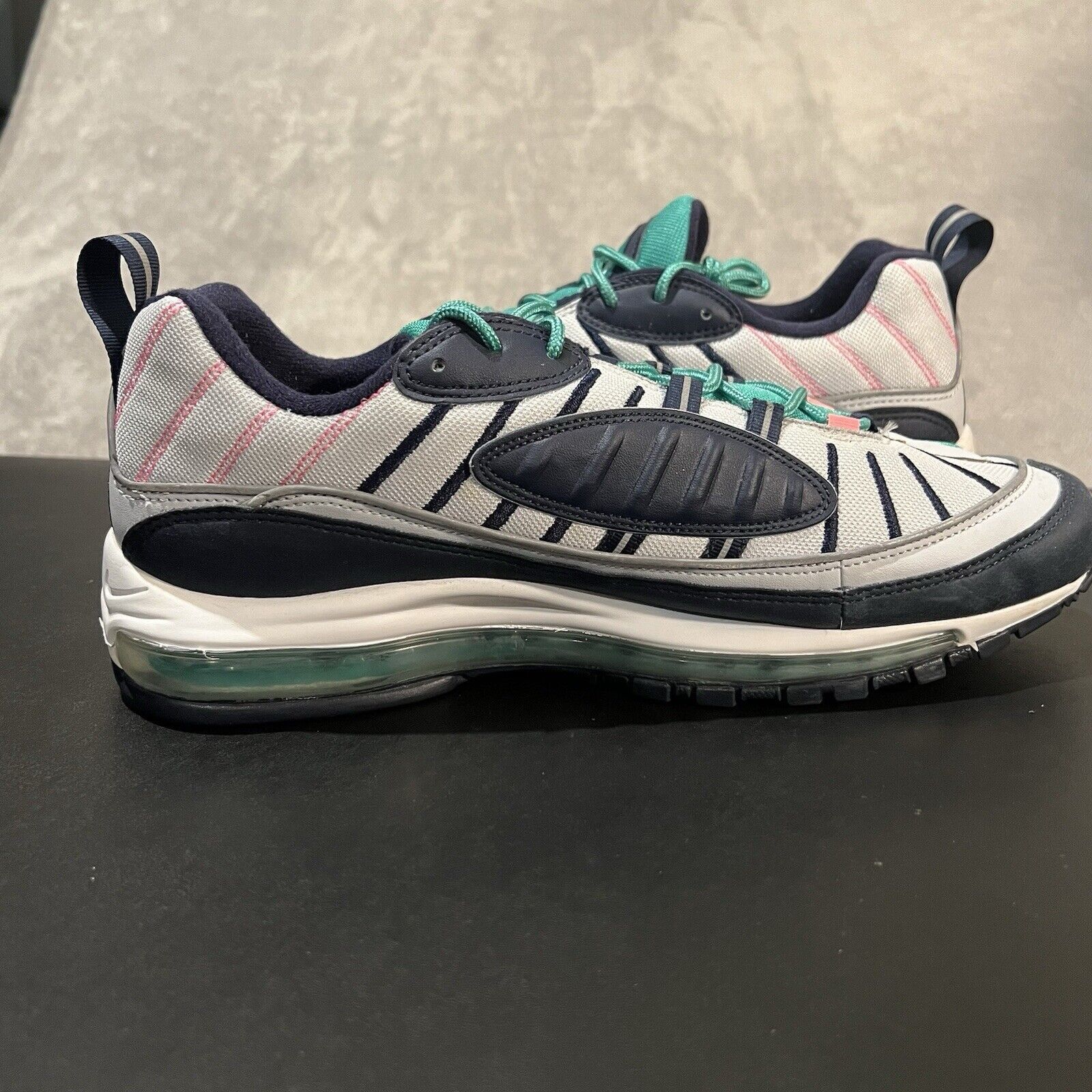 Nike Nike Air Max 98 South Beach Men's 13 White 640744-005 Size US 13 / EU 46 - 7 Thumbnail