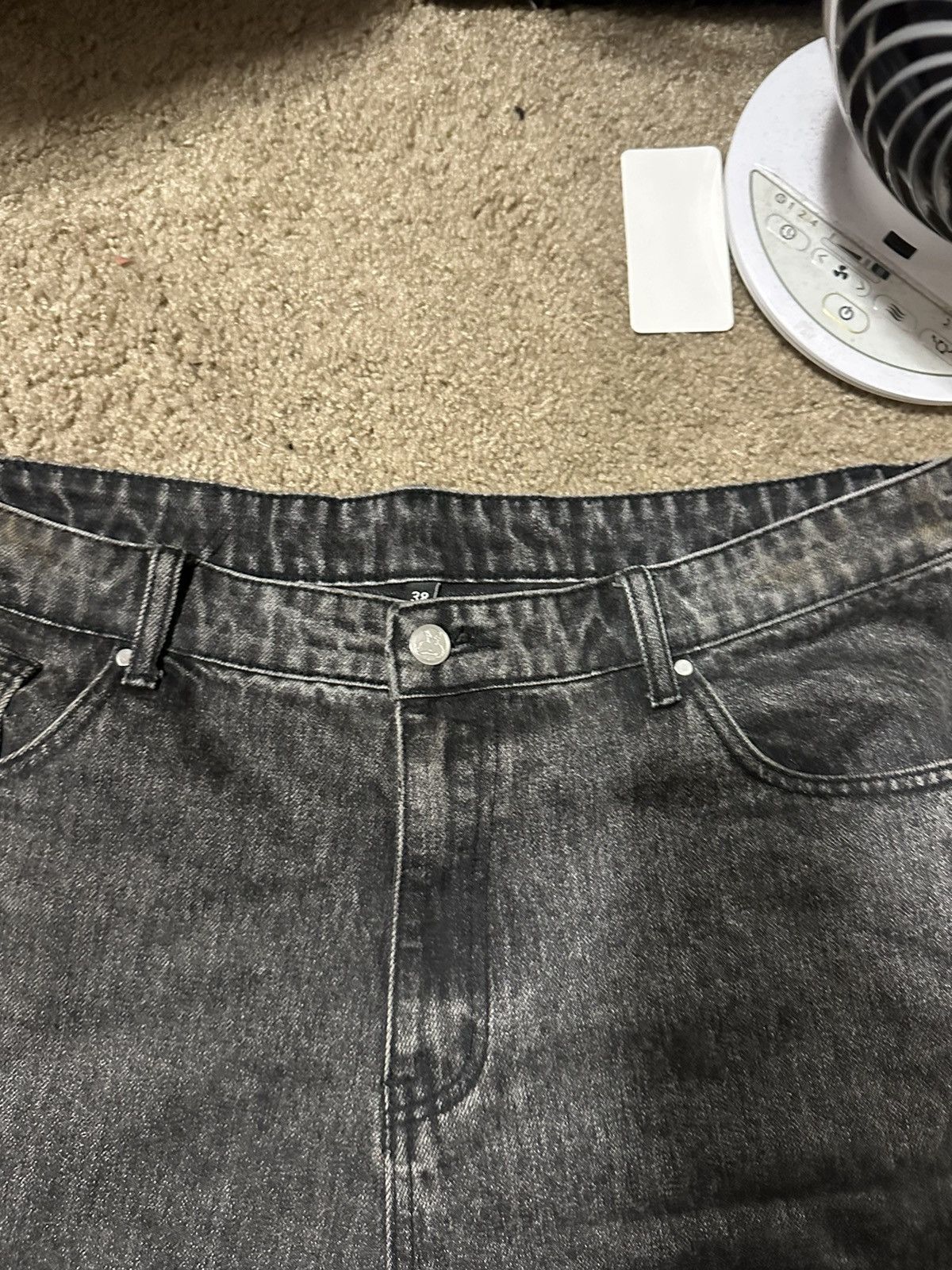 basketcase gallery LAX baggy denim grey washed Size US 38 / EU 54 - 2 Thumbnail