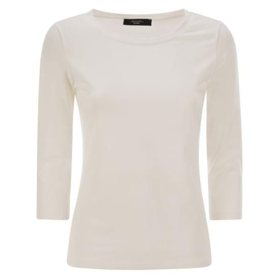 Weekend Max Mara WEEKEND MAX MARA Women Polo Shirts 2515971021600 WHITE Size L / US 10 / IT 46 - 1 Thumbnail