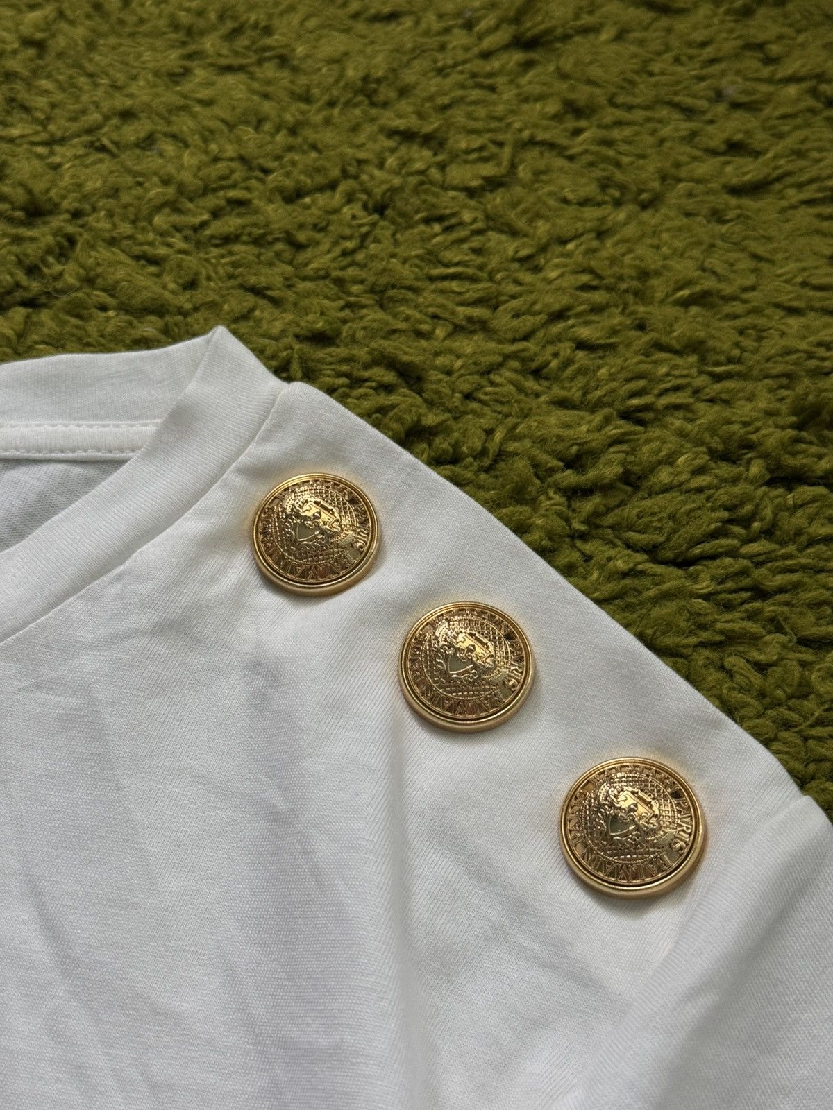 Balmain Balmain luxury big logo t-shirt Size M / US 6-8 / IT 42-44 - 2 Thumbnail