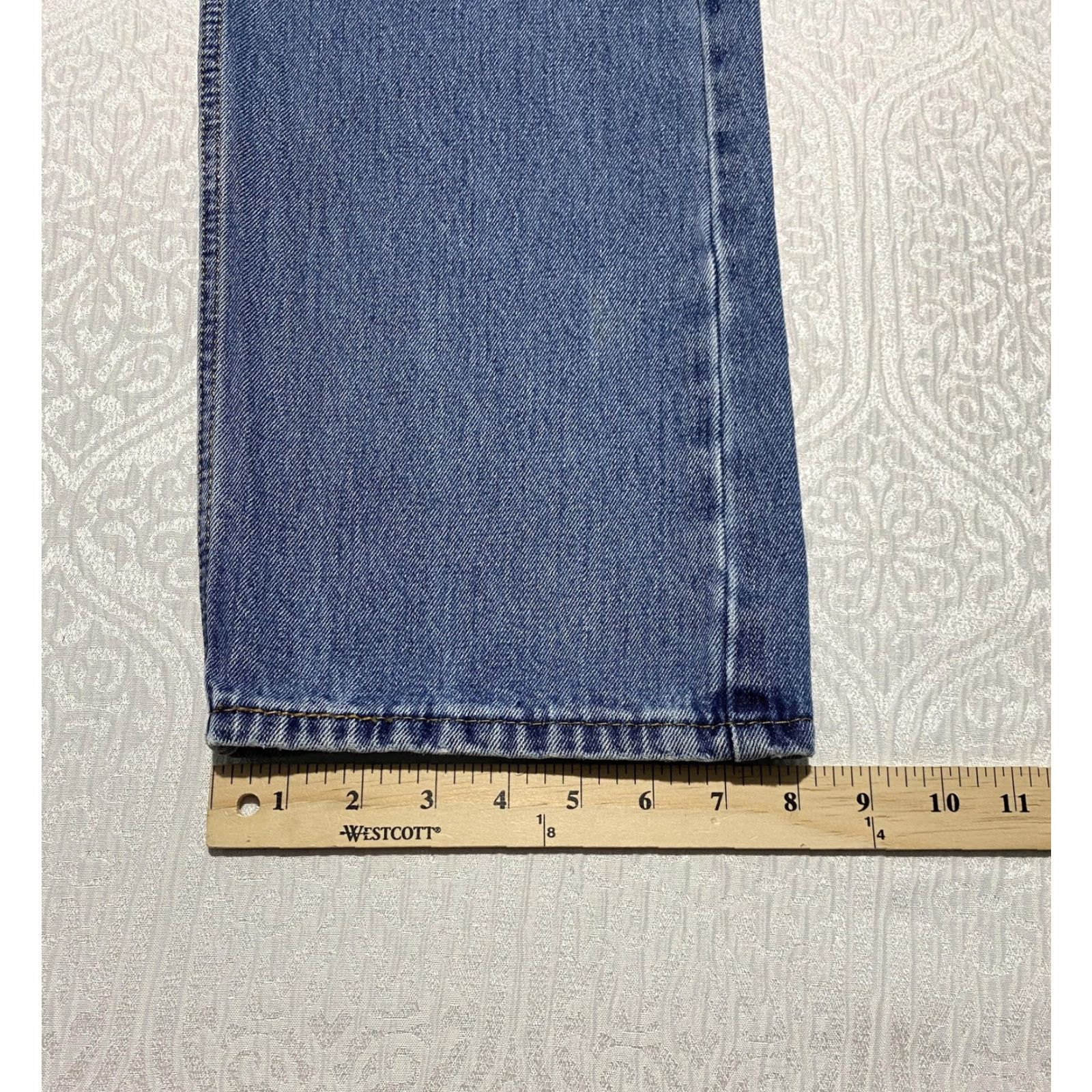 Levi's Levi's Jeans Mens 36x32 Blue Denim 100% Cotton Straight Leg Five Pocket Classic Size US 36 / EU 52 - 8 Thumbnail