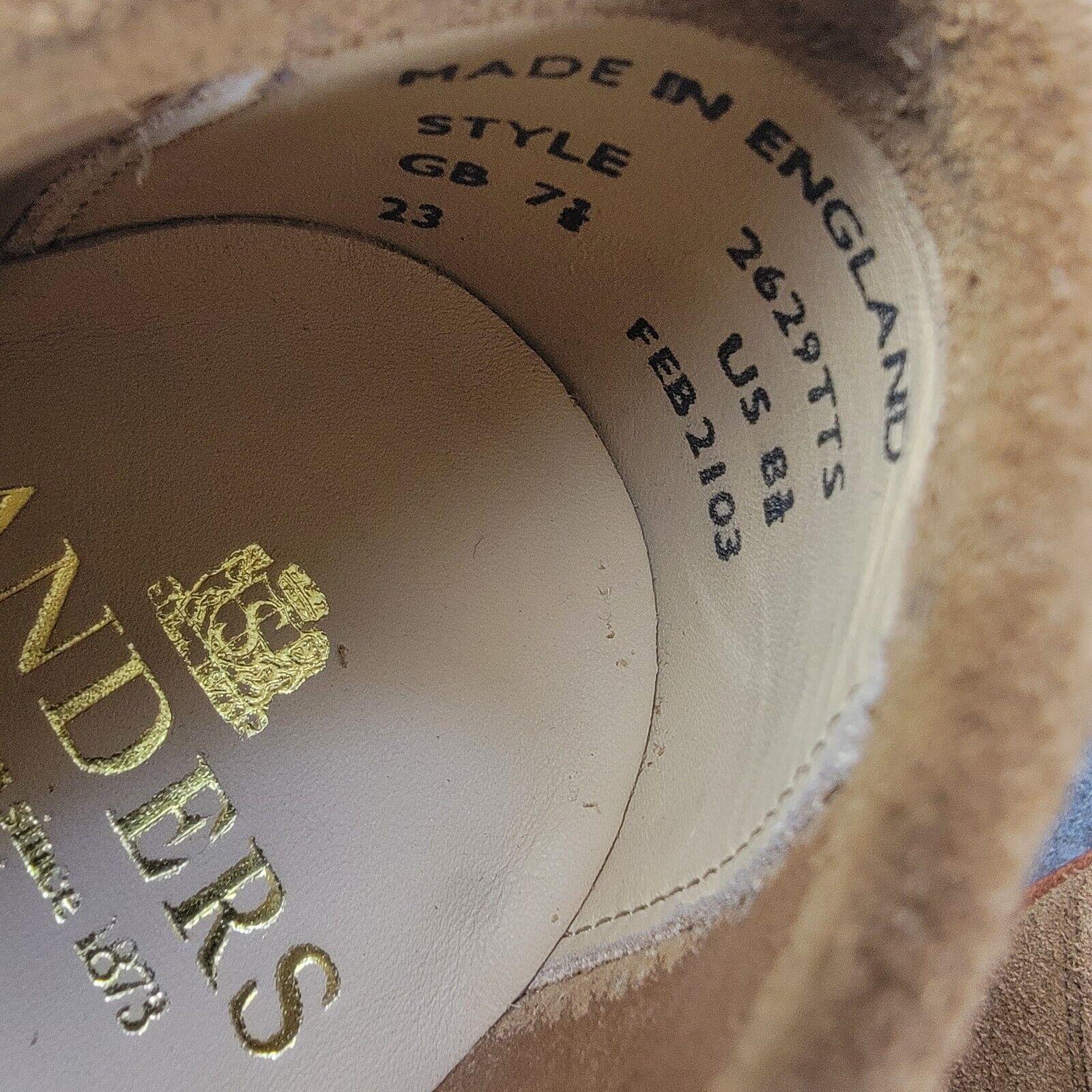 Sanders Todd Snyder x Sanders Edwin Suede Loafer size US 8.5 Tan Size US 8.5 / EU 41-42 - 14 Thumbnail