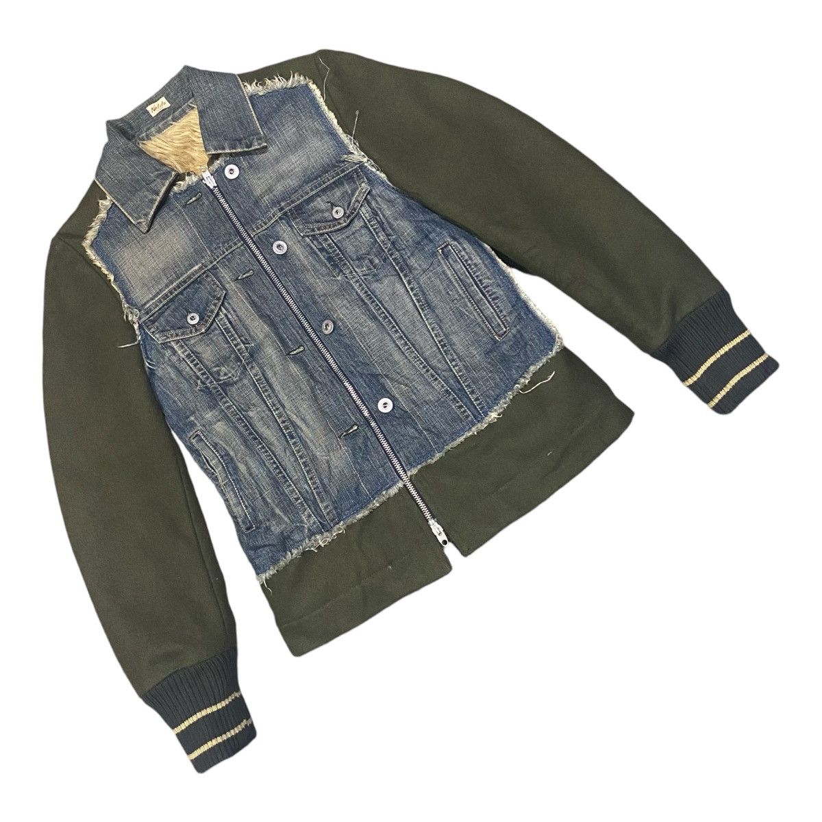 Other Nolita N.Y.C Half Denim Jacket Size S / US 4 / IT 40 - 5 Thumbnail