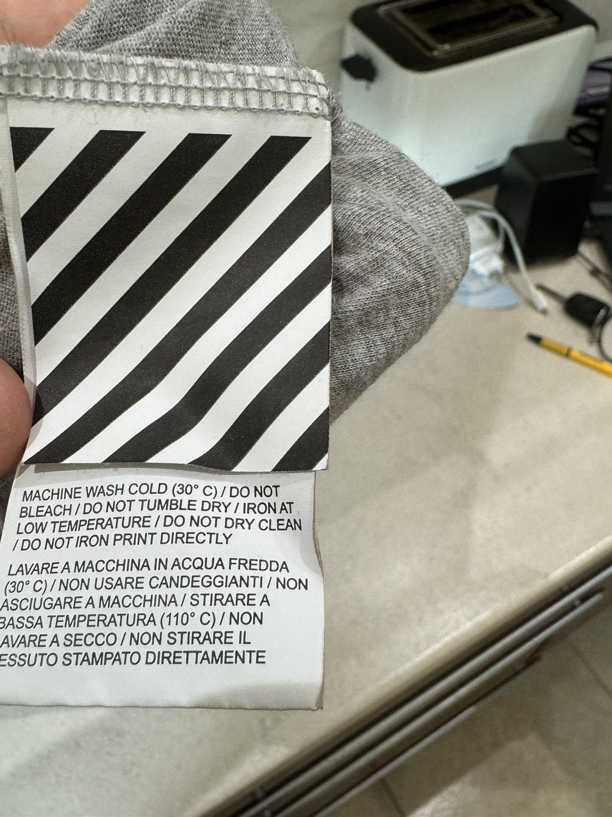 Off-White Rare off-white basic shirt Size US L / EU 52-54 / 3 - 7 Thumbnail