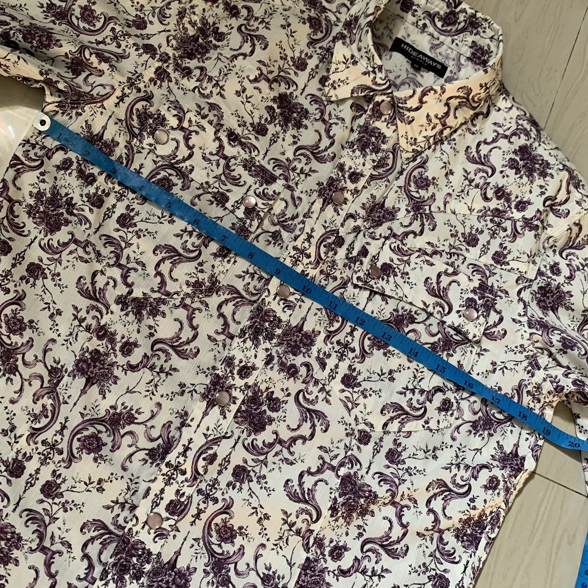 Japanese Brand × Matsuda × Nicole Club 🔥Hideways Nicole Floral pattern shirt Size US M / EU 48-50 / 2 - 11 Thumbnail