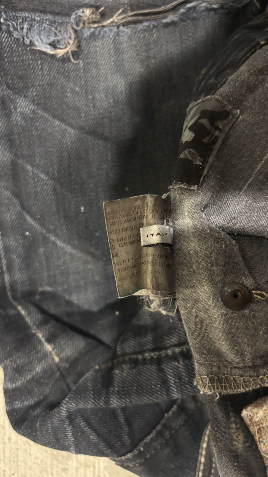 Rick Owens Drkshdw Rick Owens Distressed Detroit Cut Denim Size US 32 / EU 48 - 21 Thumbnail