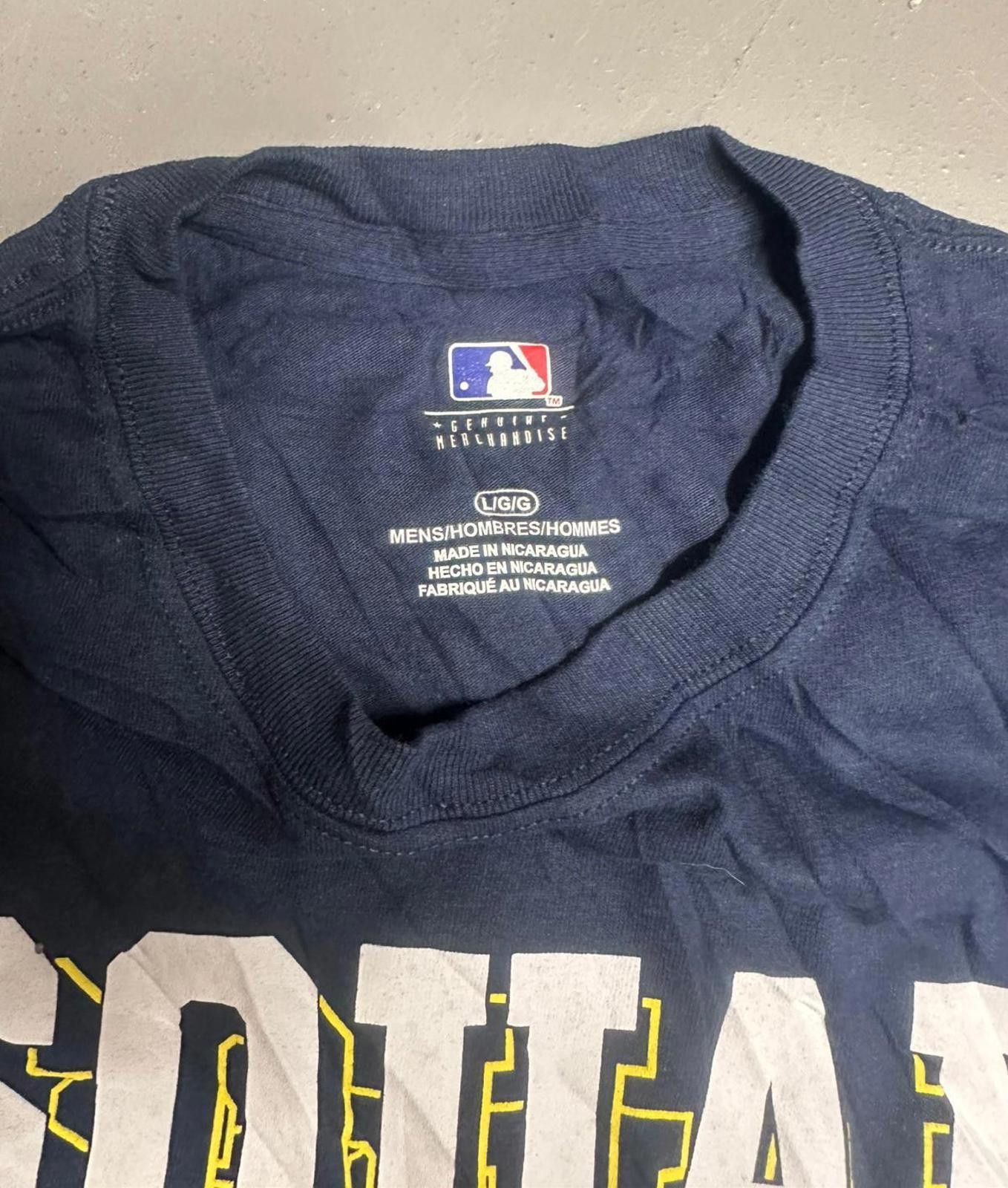 MLB MLB 2019 Postseason Squad Up T-Shirt - Navy Blue Size US L / EU 52-54 / 3 - 3 Thumbnail