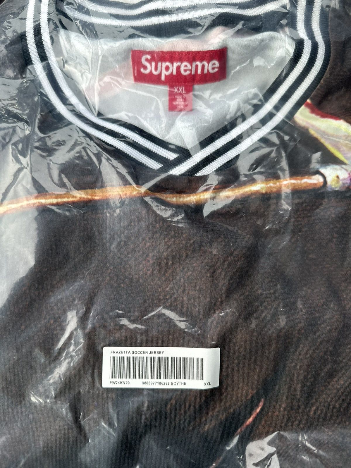 Supreme Frank Frazetta Soccer Jersey - Woman with Scythe Size US XXL / EU 58 / 5 - 5 Thumbnail