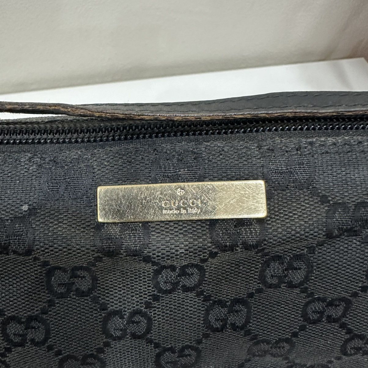 Gucci GUCCI GG BOAT CANVAS MONOGRAM POCHETTE BAG 10 Size ONE SIZE - 7 Thumbnail