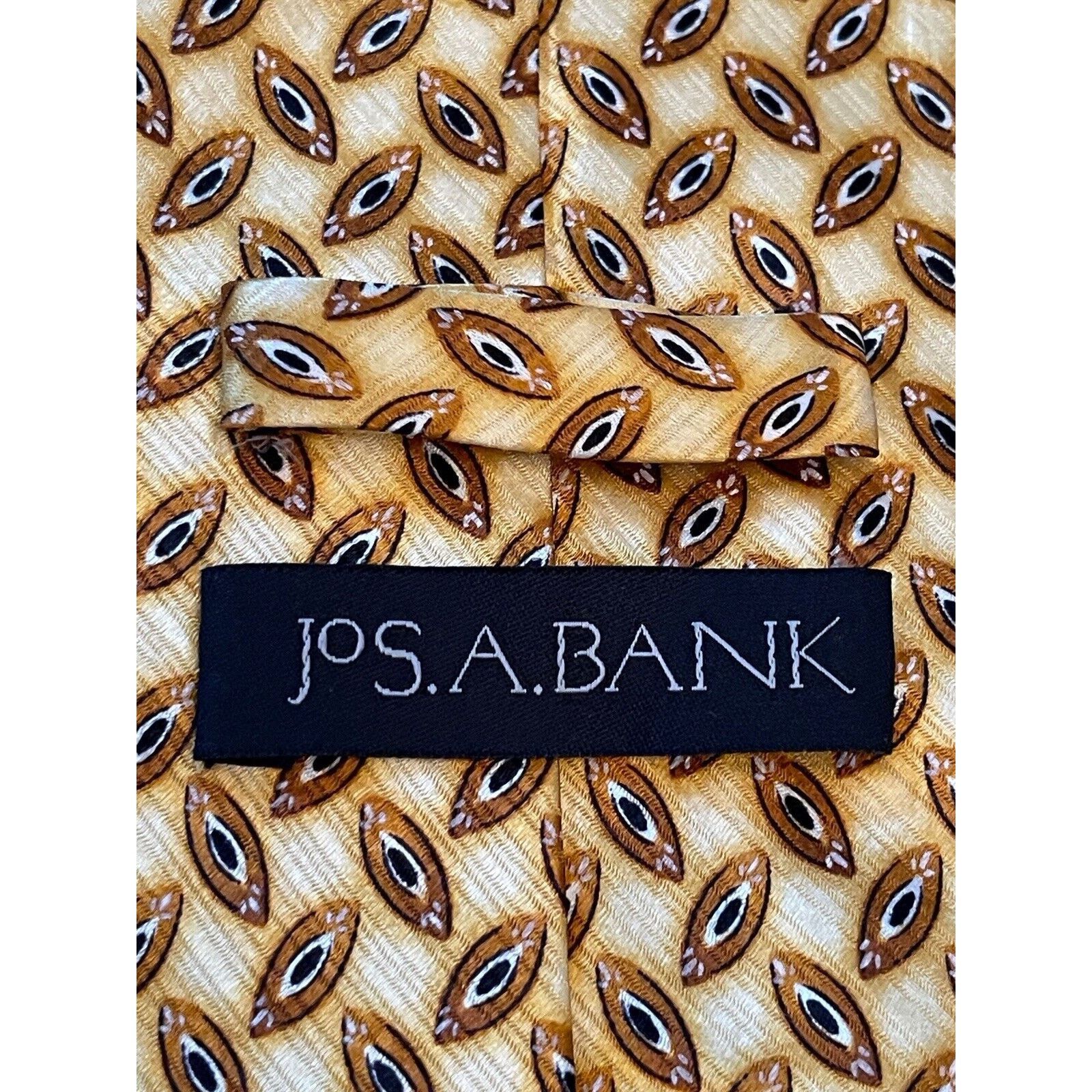 Jos. A. Bank Jos. A. Bank Gold 100% Imported Silk Made In China Size ONE SIZE - 8 Thumbnail