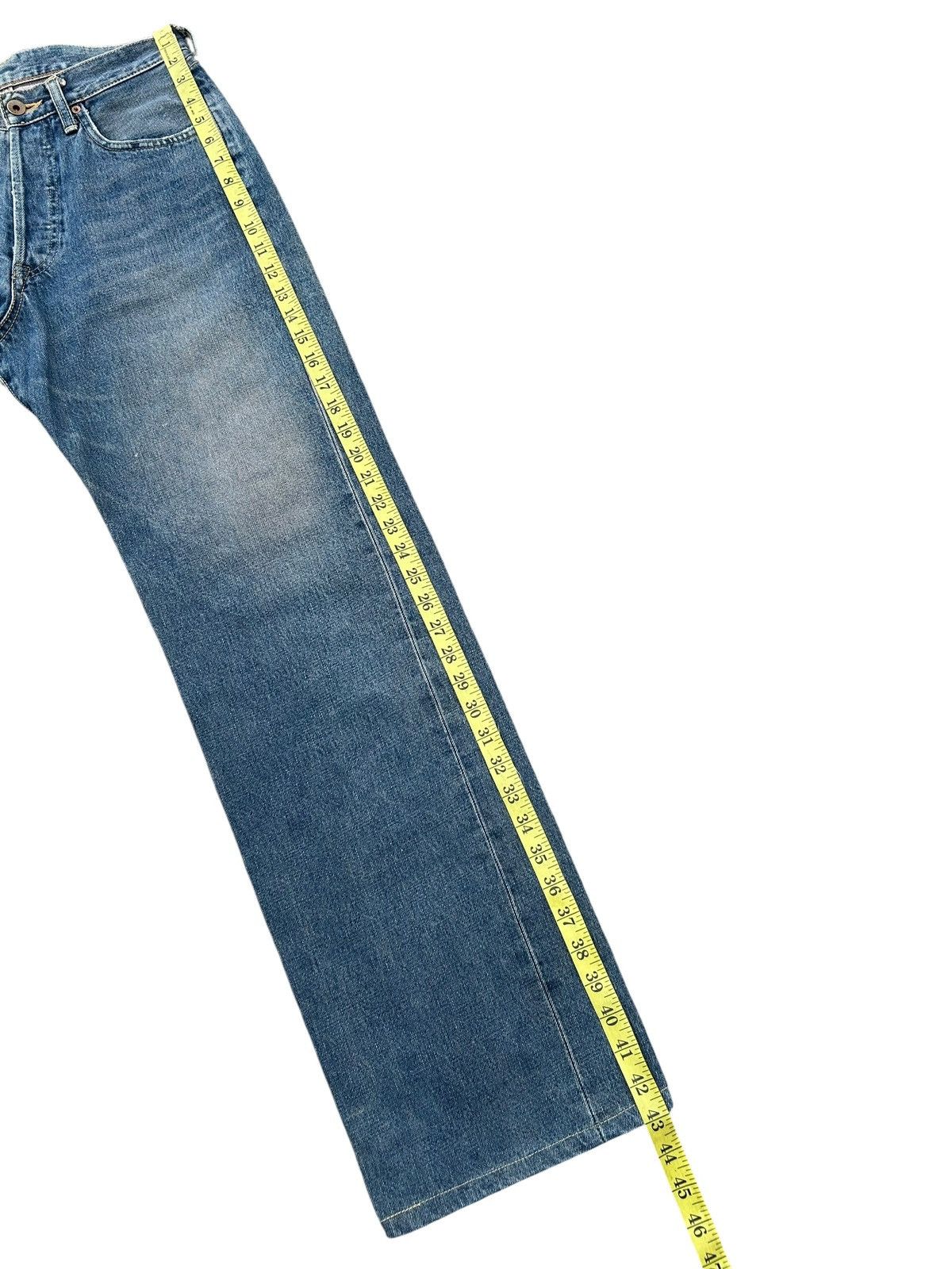 Kapital Vintage Edwin Selvedge Buckle Back Rusty Faded Denim Jeans Size US 28 / EU 44 - 18 Thumbnail