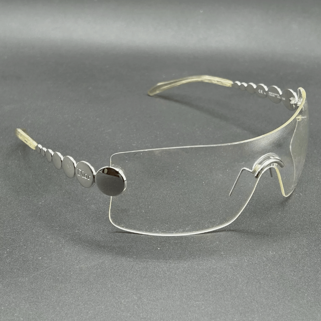 Dior Dior Sunglasses Millenium Mask Shield Sport Bike Ski Vintage Size ONE SIZE - 3 Thumbnail