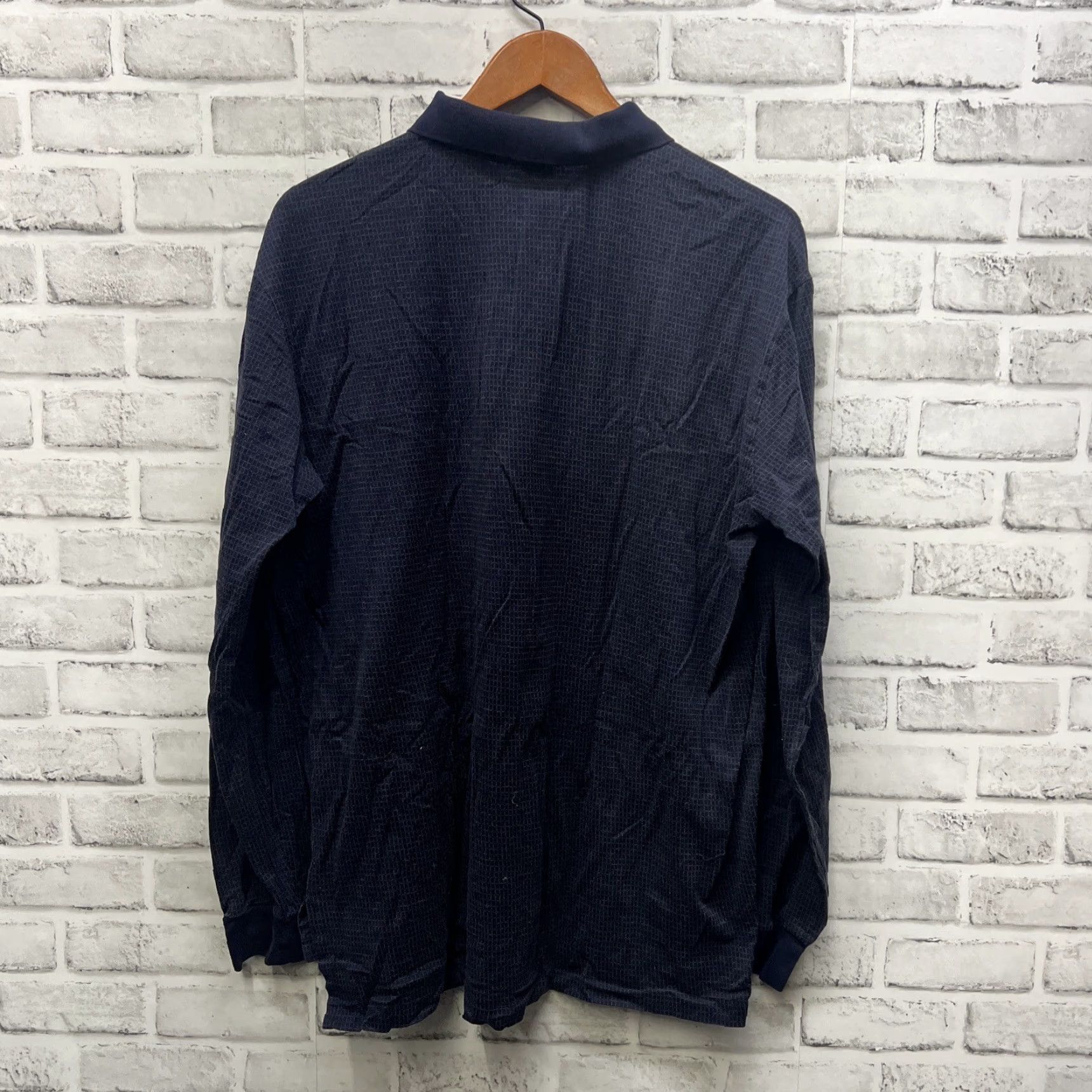Polo Ralph Lauren Polo Ralph Lauren Blue Pima Cotton Longsleeve Polo Shirt Mens Size XL PERU Size US XL / EU 56 / 4 - 4 Thumbnail
