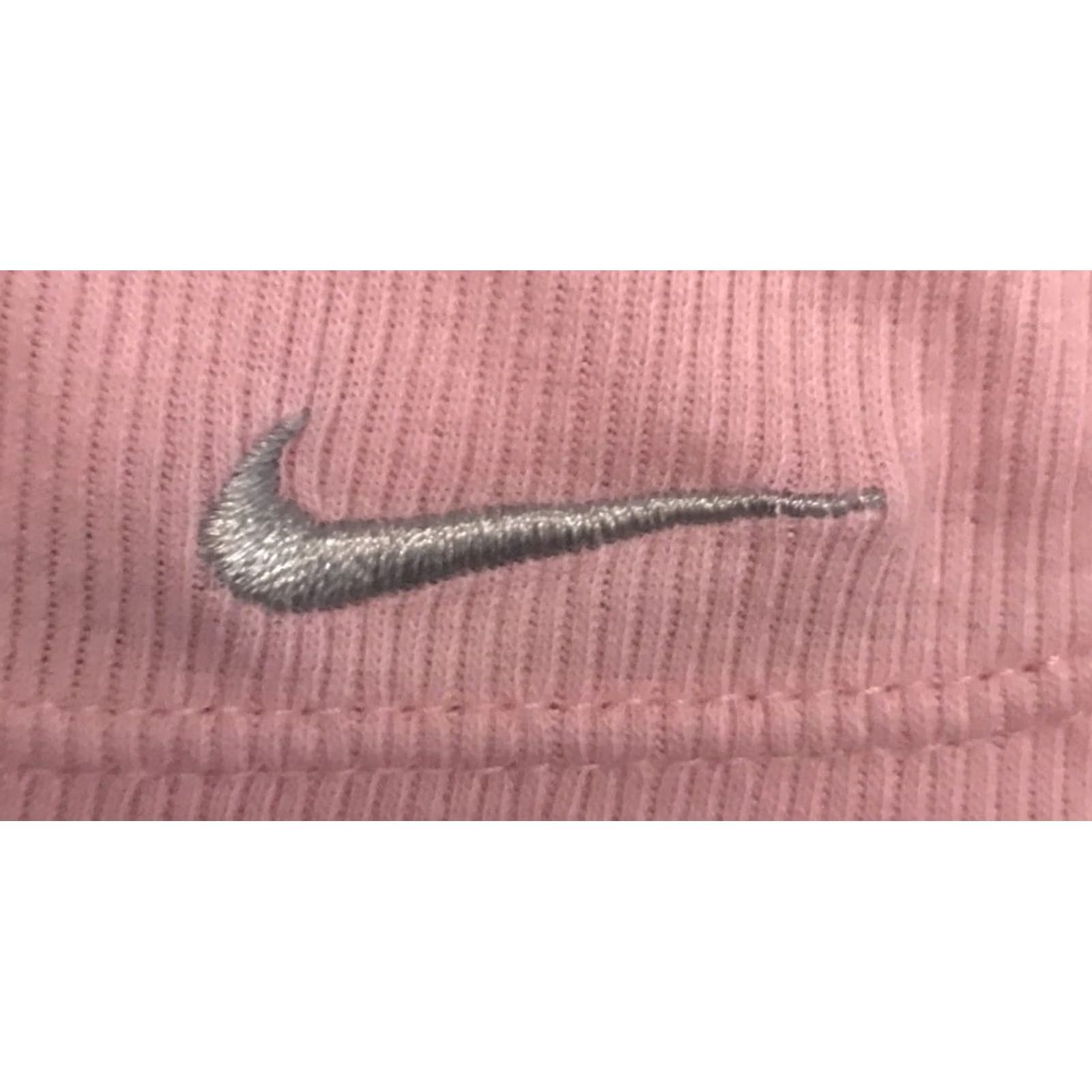 Nike Nike Dri-Fit Racerback Logo Tank Top Womens Small Pink Shirt Activewear Pullover Sleeveless Scoop Neck Stretch 14" Pit 24" Length Logo Size S / US 4 / IT 40 - 5 Thumbnail