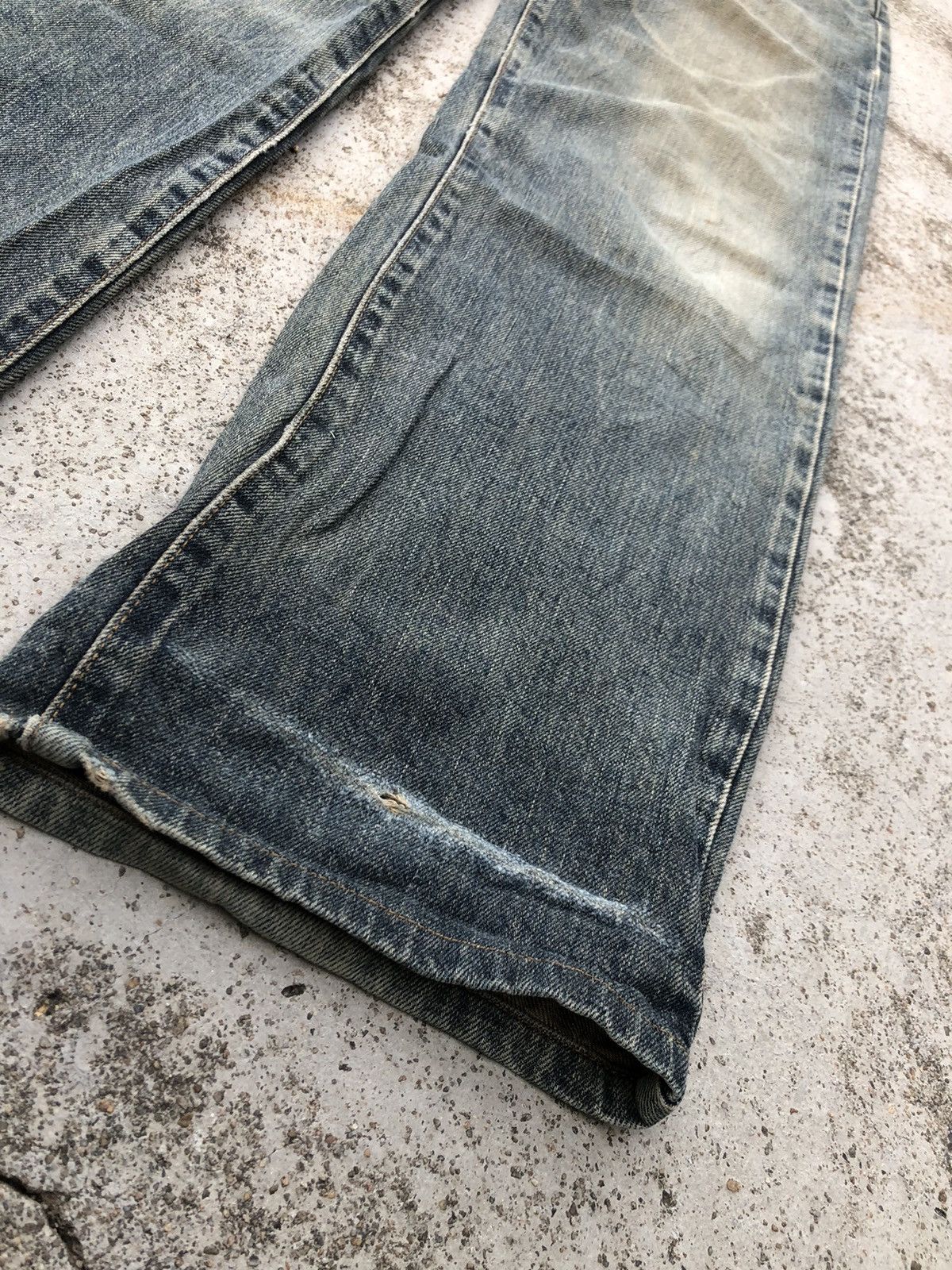 Edwin WIDE LEG RUSTY BLUE VINTAGE EDWIN DENIM Size US 30 / EU 46 - 8 Thumbnail