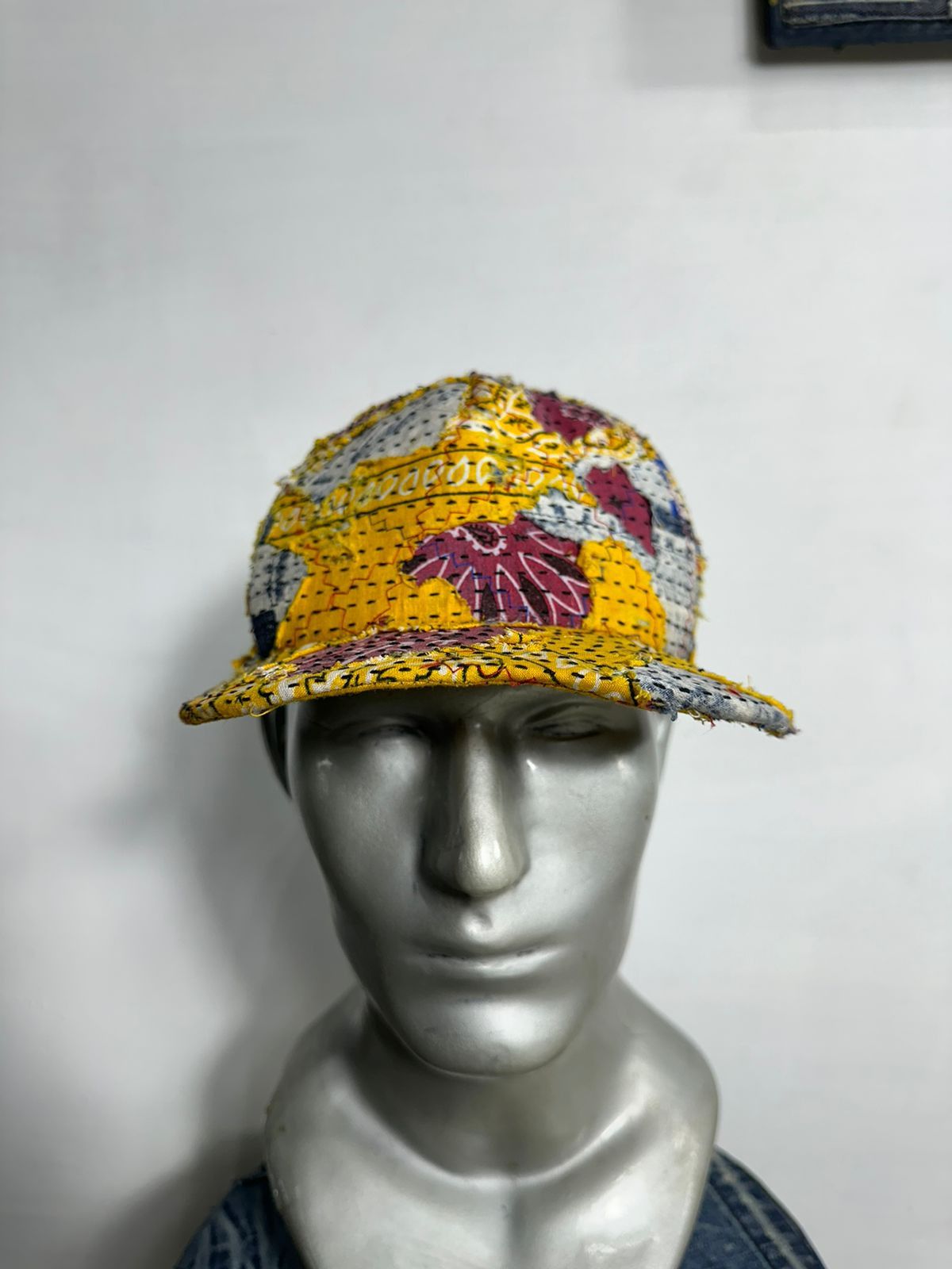 Other 🔥Custom Made Distressed Paisley Patchwork hats Size ONE SIZE - 7 Thumbnail