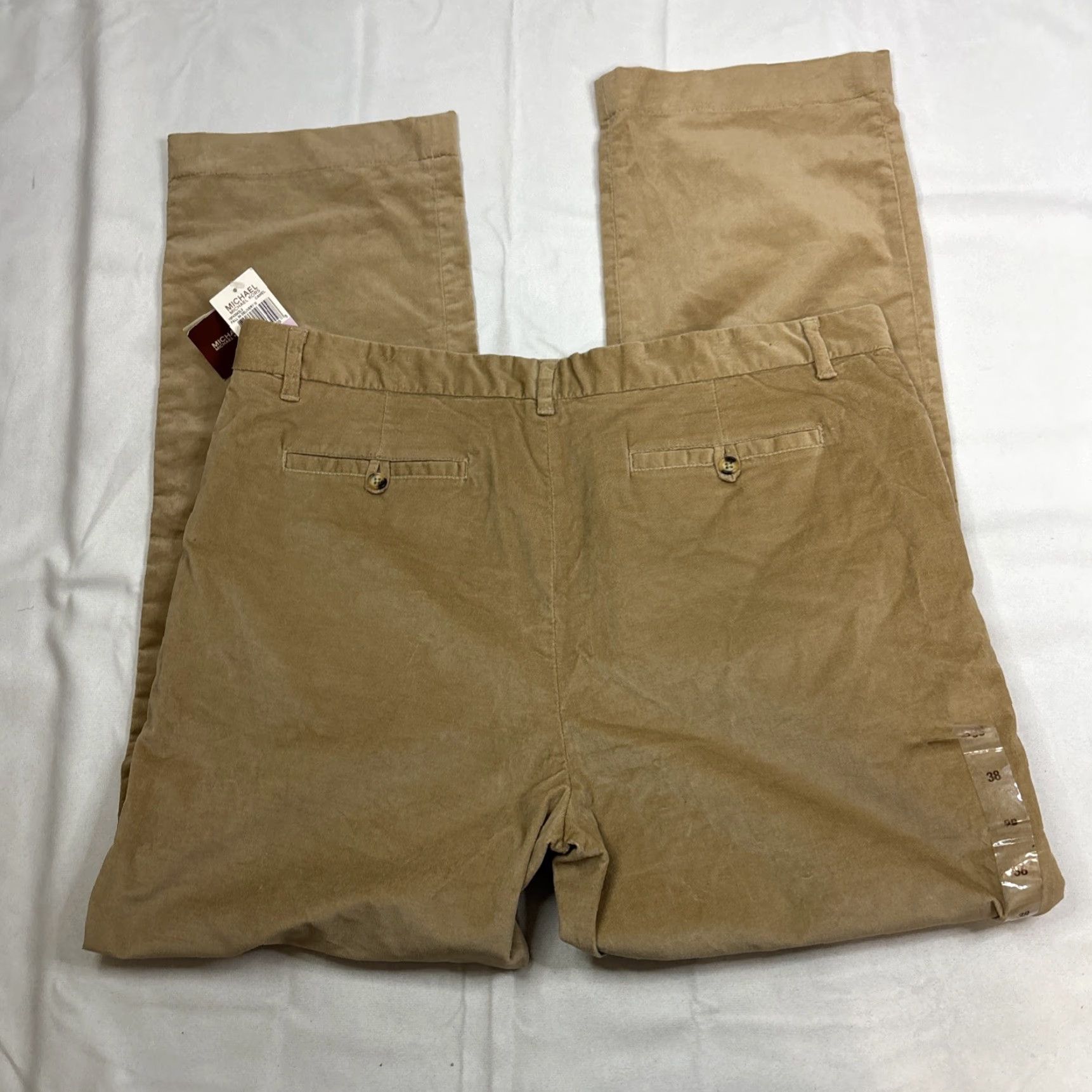 Michael Kors NWT Michael Kors Performance 04 Fall Dress Pants Mens 38 Camel Classic Fit NEW Size US 38 / EU 54 - 7 Thumbnail